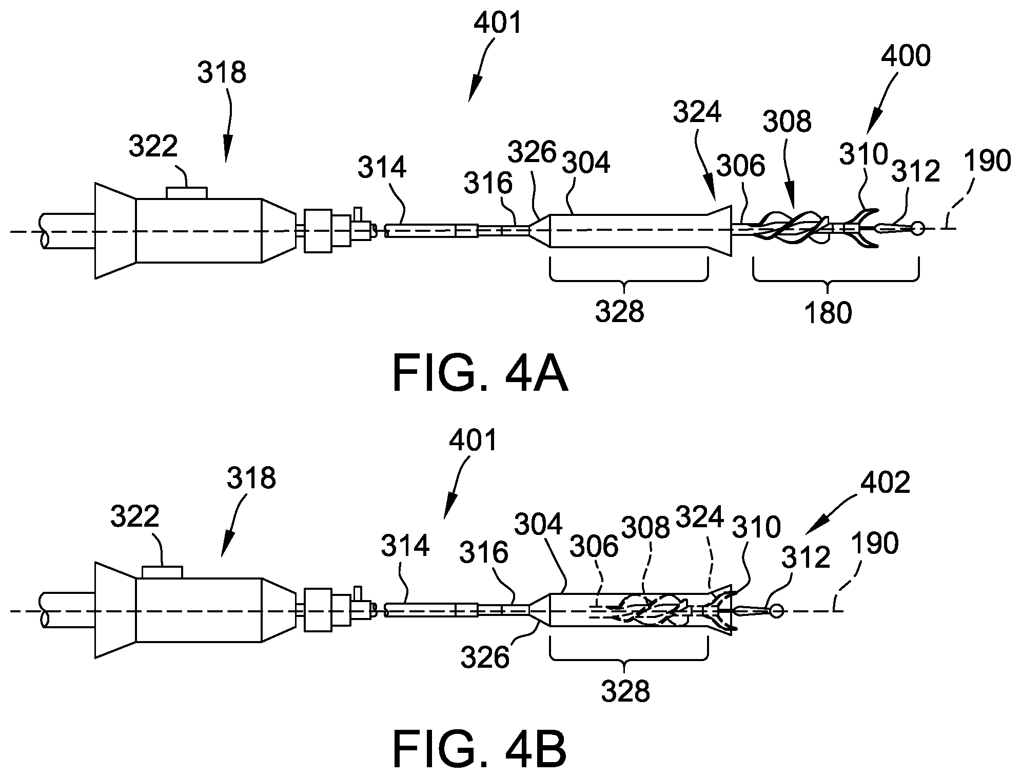 Patent US12097333 Figure 4 – Catheter pump with separable flared cannula and impeller