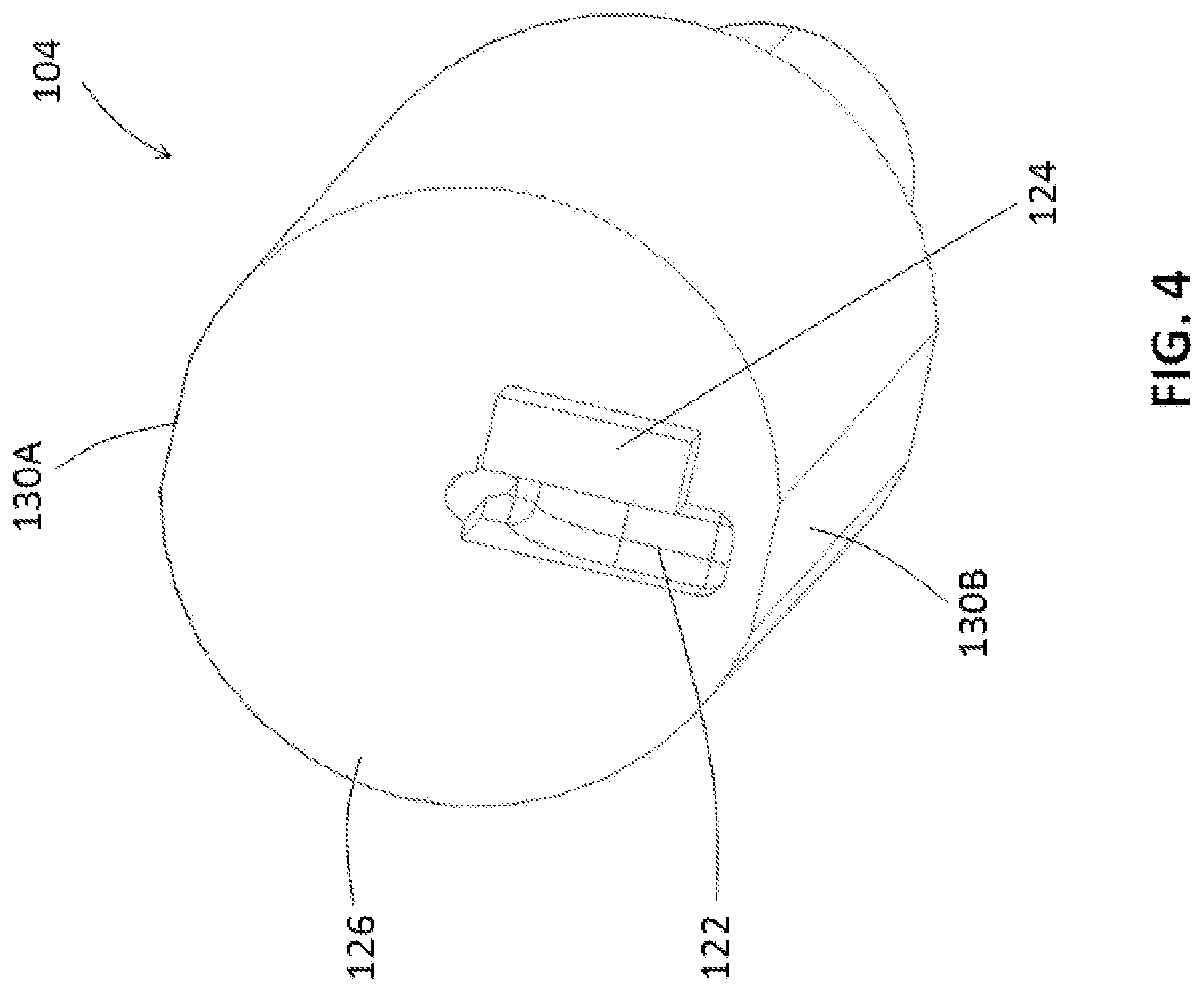 Patent US12097335 Figure 4 – Custom length stylet