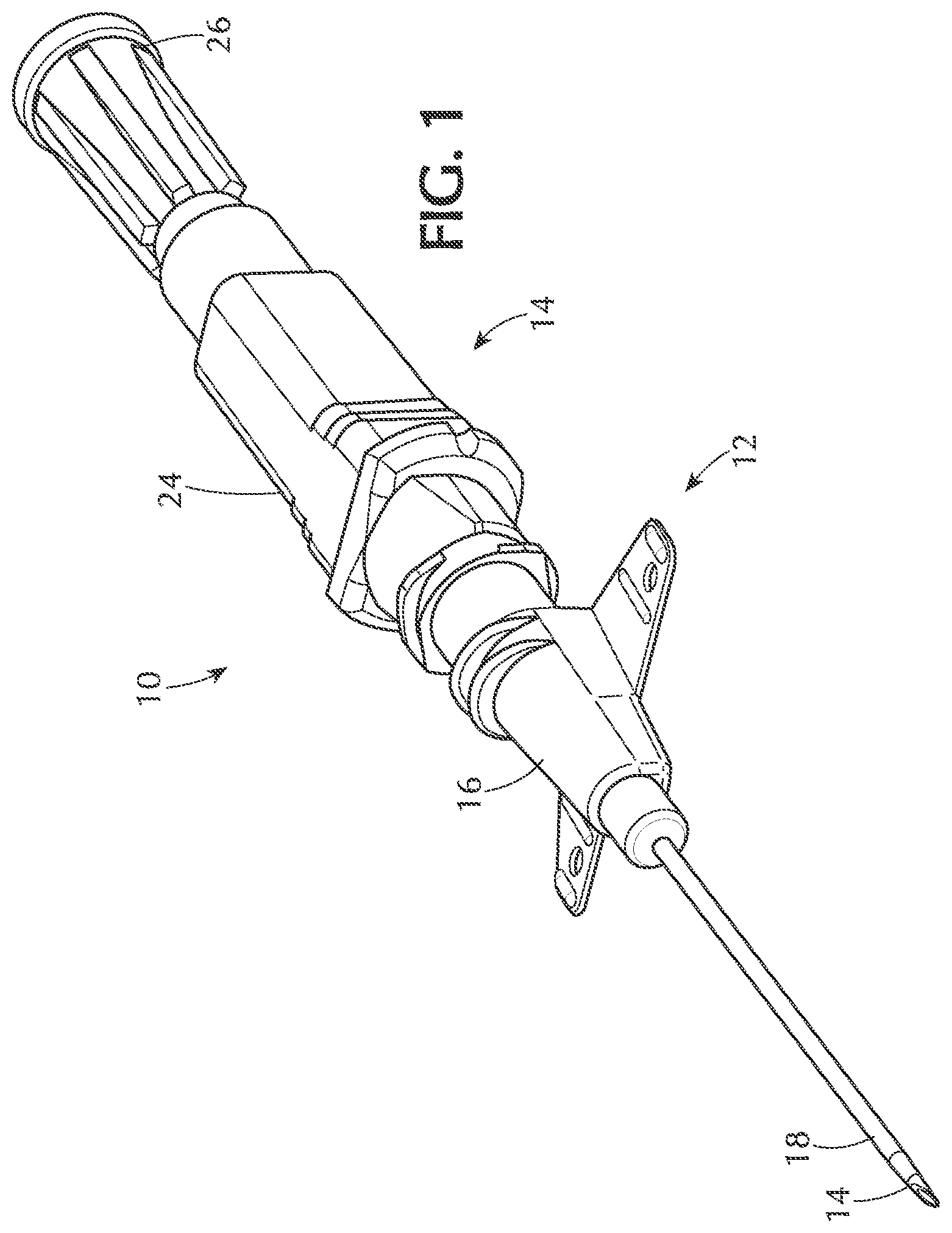 Patent US12097336 Figure 1 – Medical devices, systems and methods utilizing permanent magnet and magnetizable feature