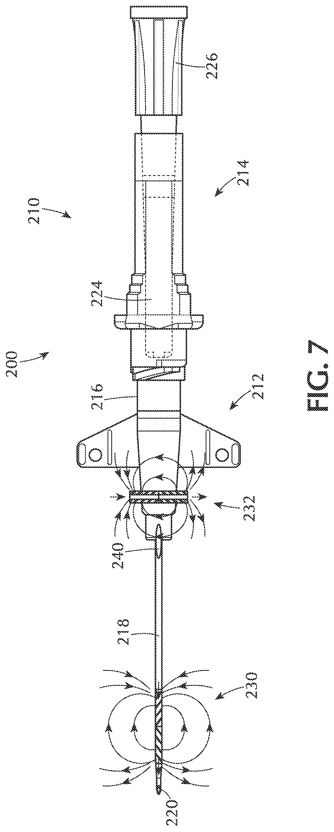 Patent US12097336 Figure 8 – Medical devices, systems and methods utilizing permanent magnet and magnetizable feature