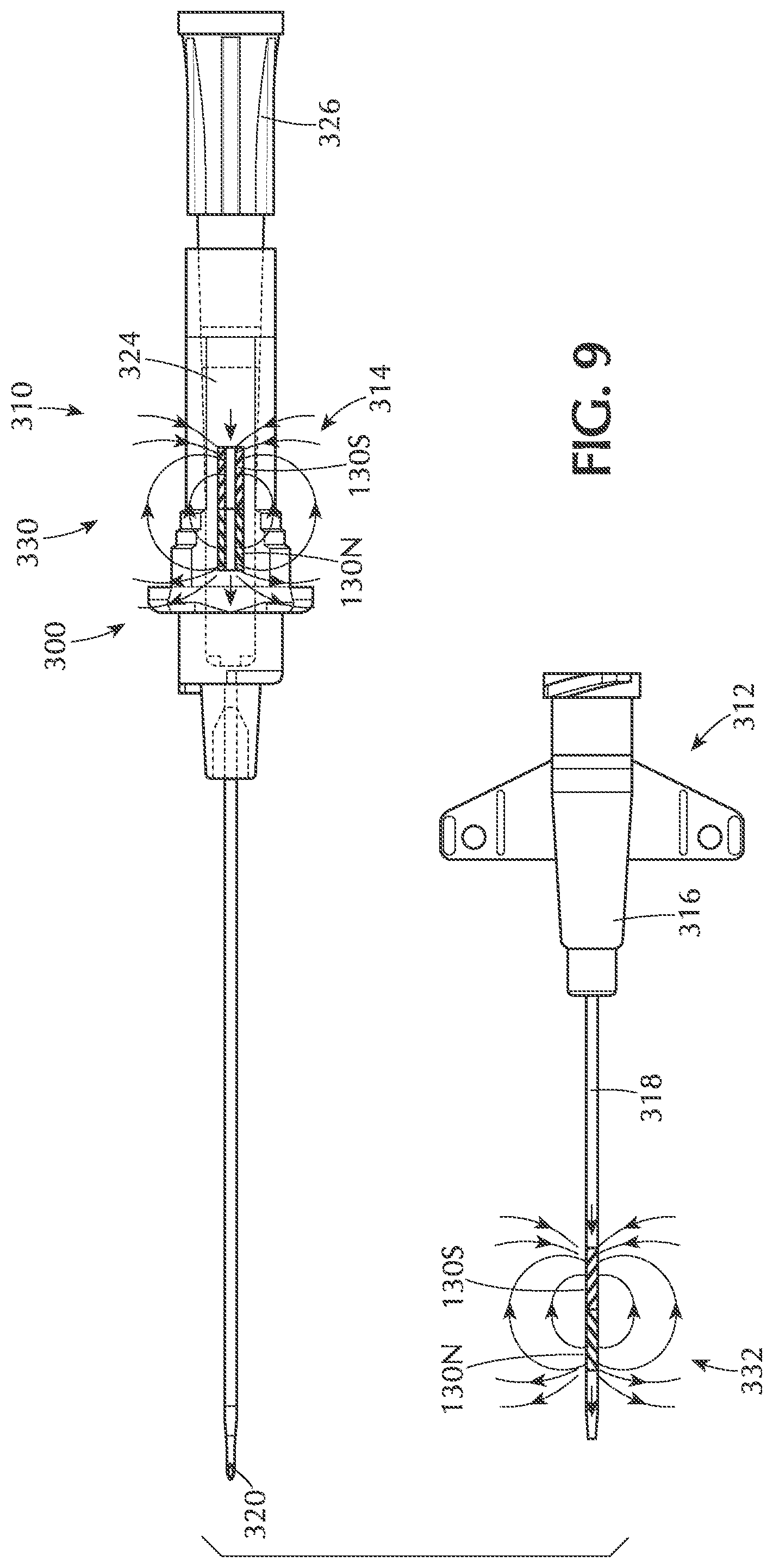 Patent US12097336 Figure 10 – Medical devices, systems and methods utilizing permanent magnet and magnetizable feature