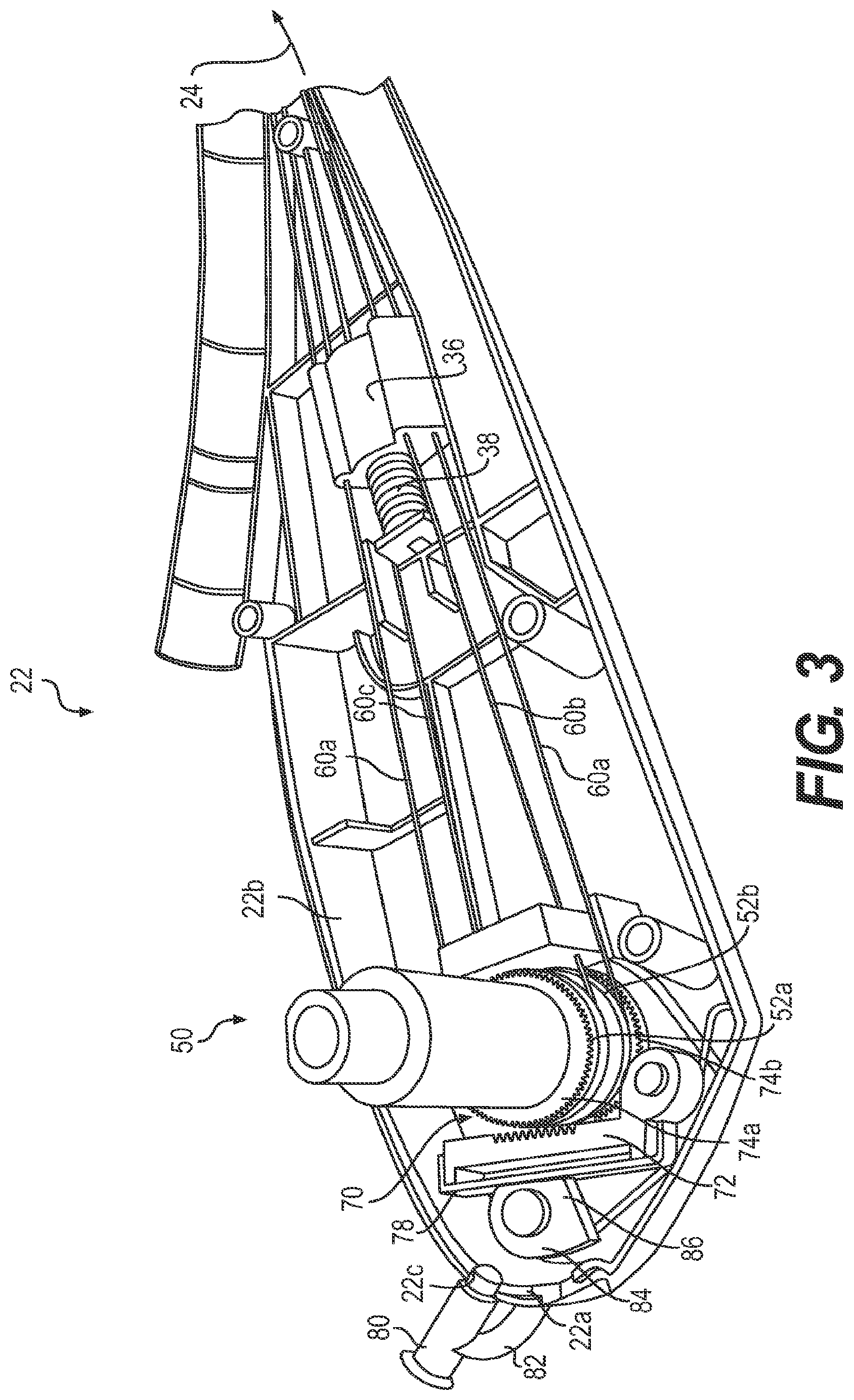 Patent US12097341 Figure 3 – Steerable catheter with brake assembly