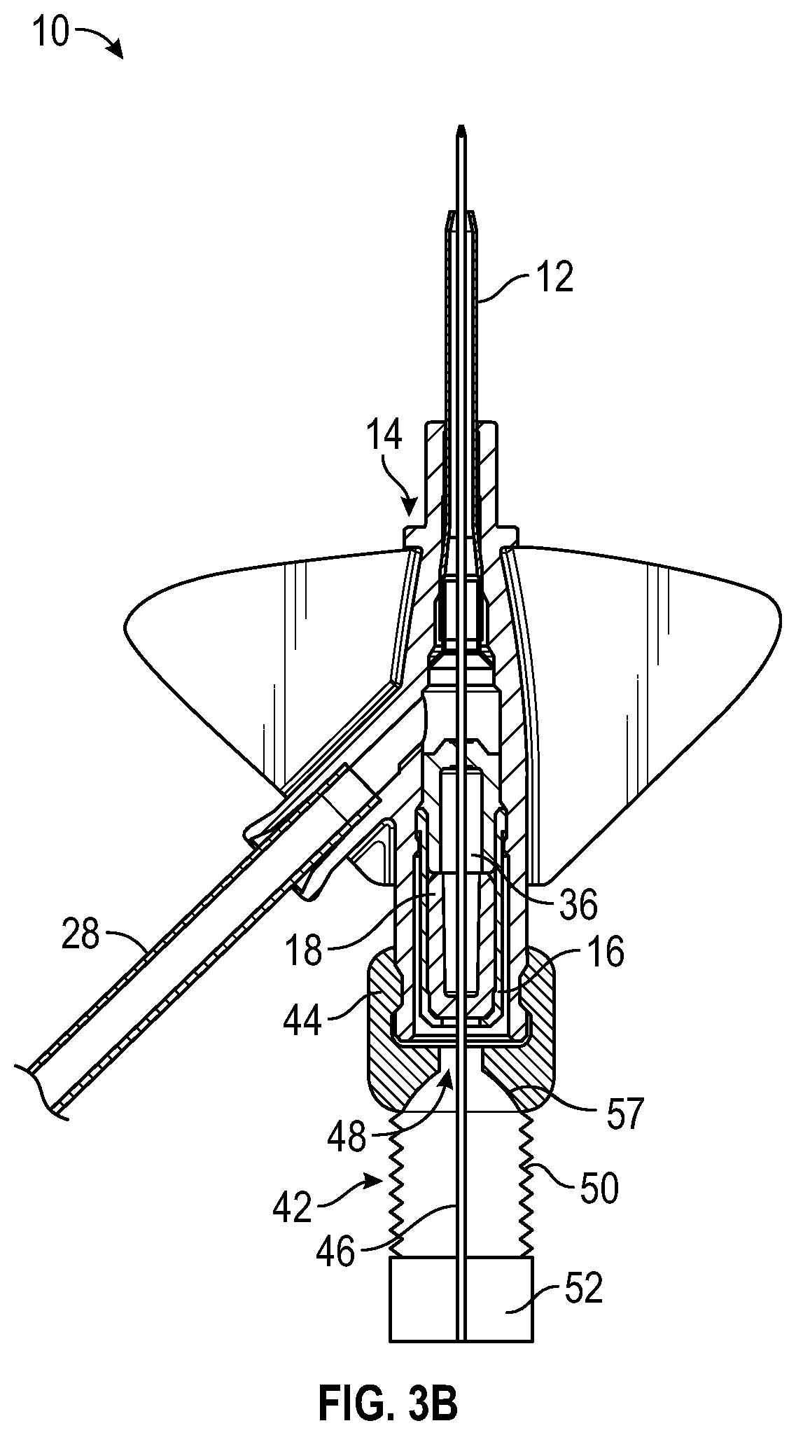 Patent US12097343 Figure 6 – Systems and methods to improve instrument guidance within an intravenous catheter assembly
