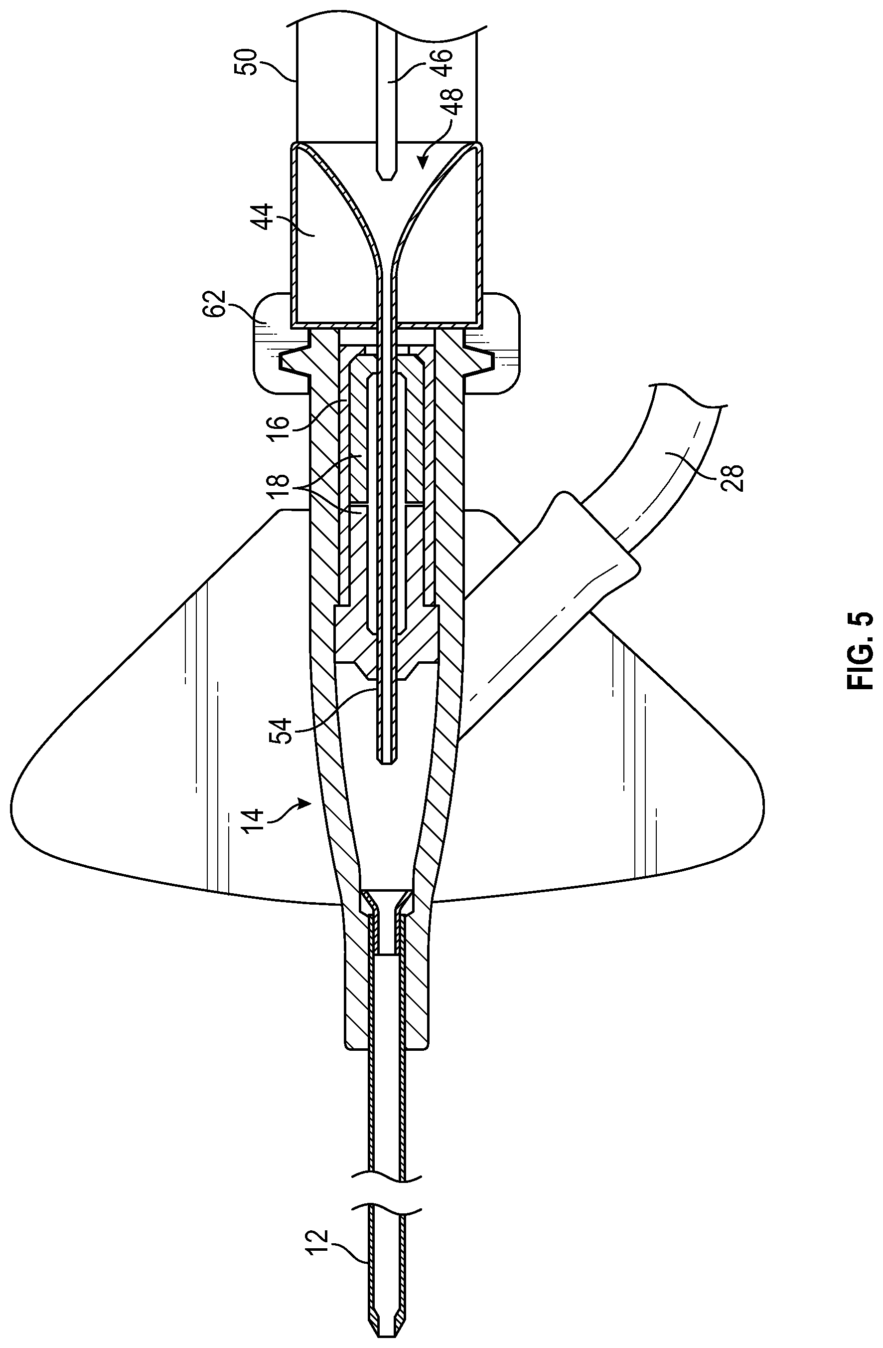 Patent US12097343 Figure 11 – Systems and methods to improve instrument guidance within an intravenous catheter assembly