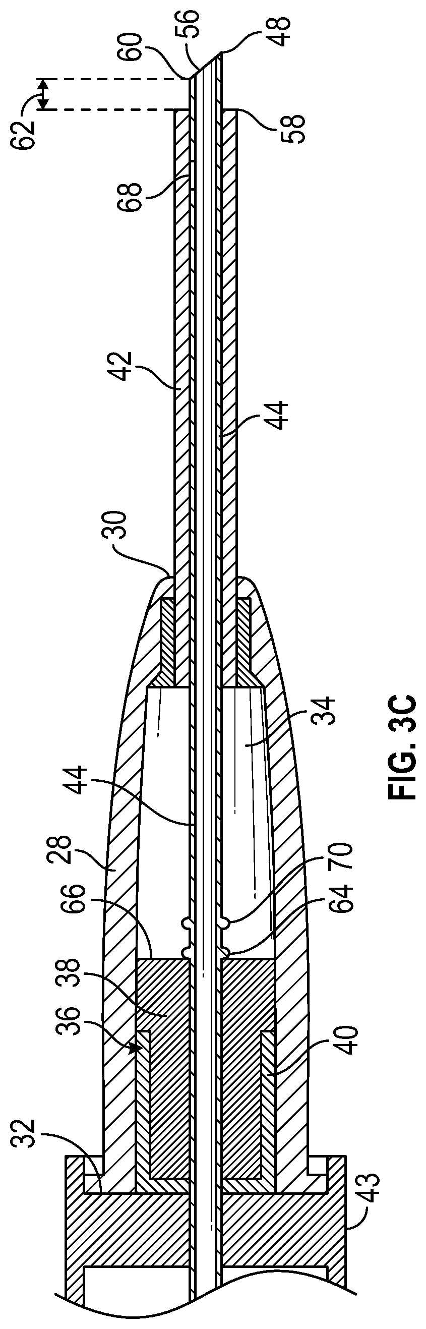 Patent US12097344 Figure 7 – Introducer needle having a bump and related systems and methods