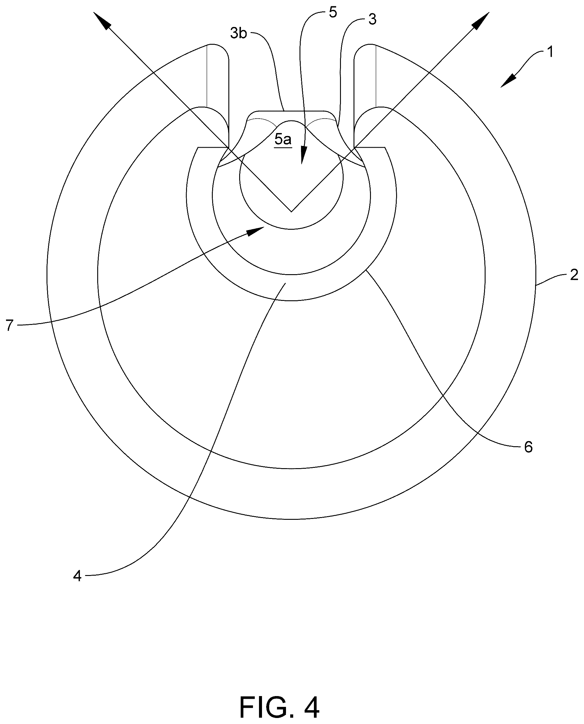 Patent US12097346 Figure 4 – Thoracostomy device