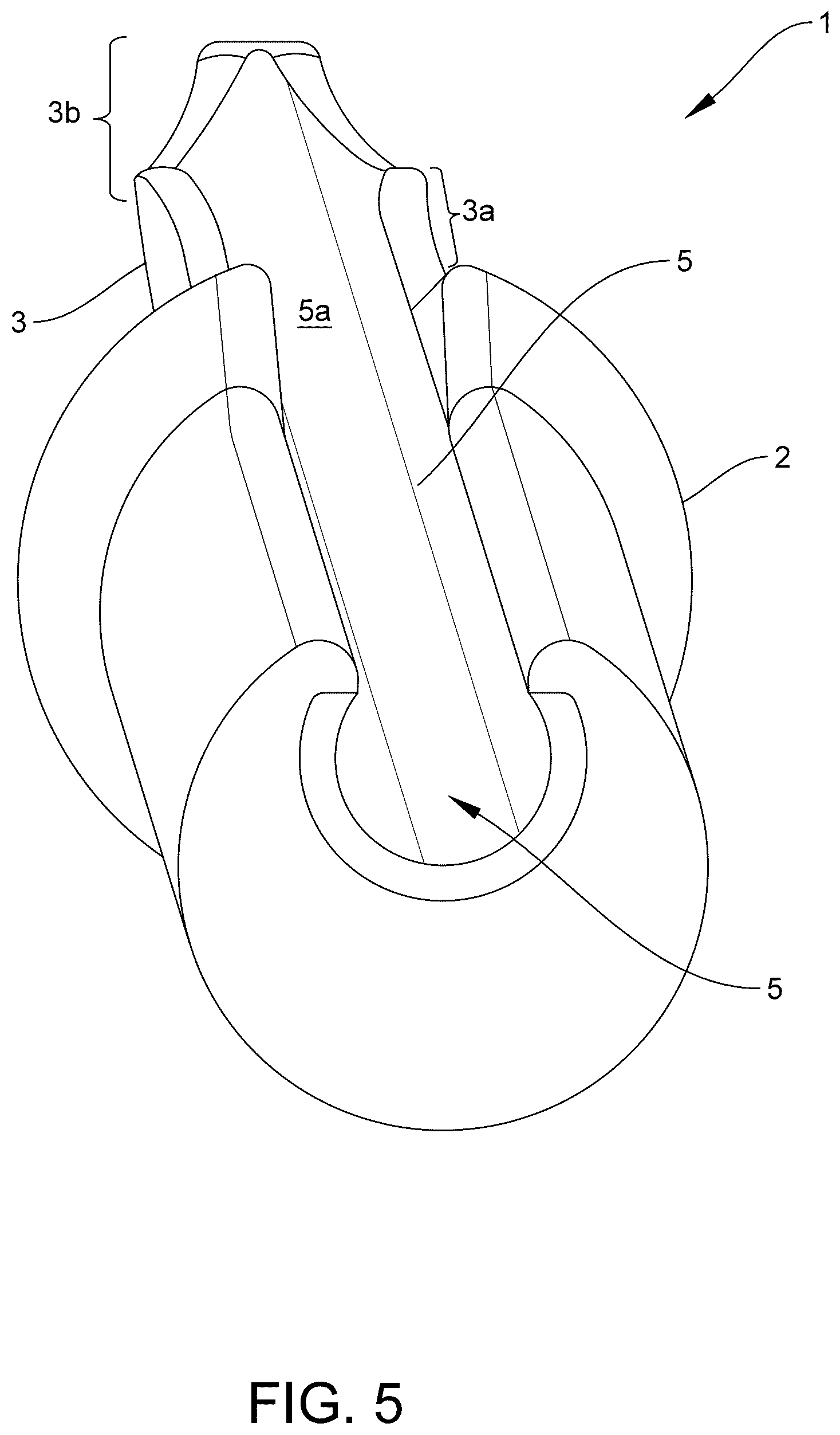 Patent US12097346 Figure 5 – Thoracostomy device