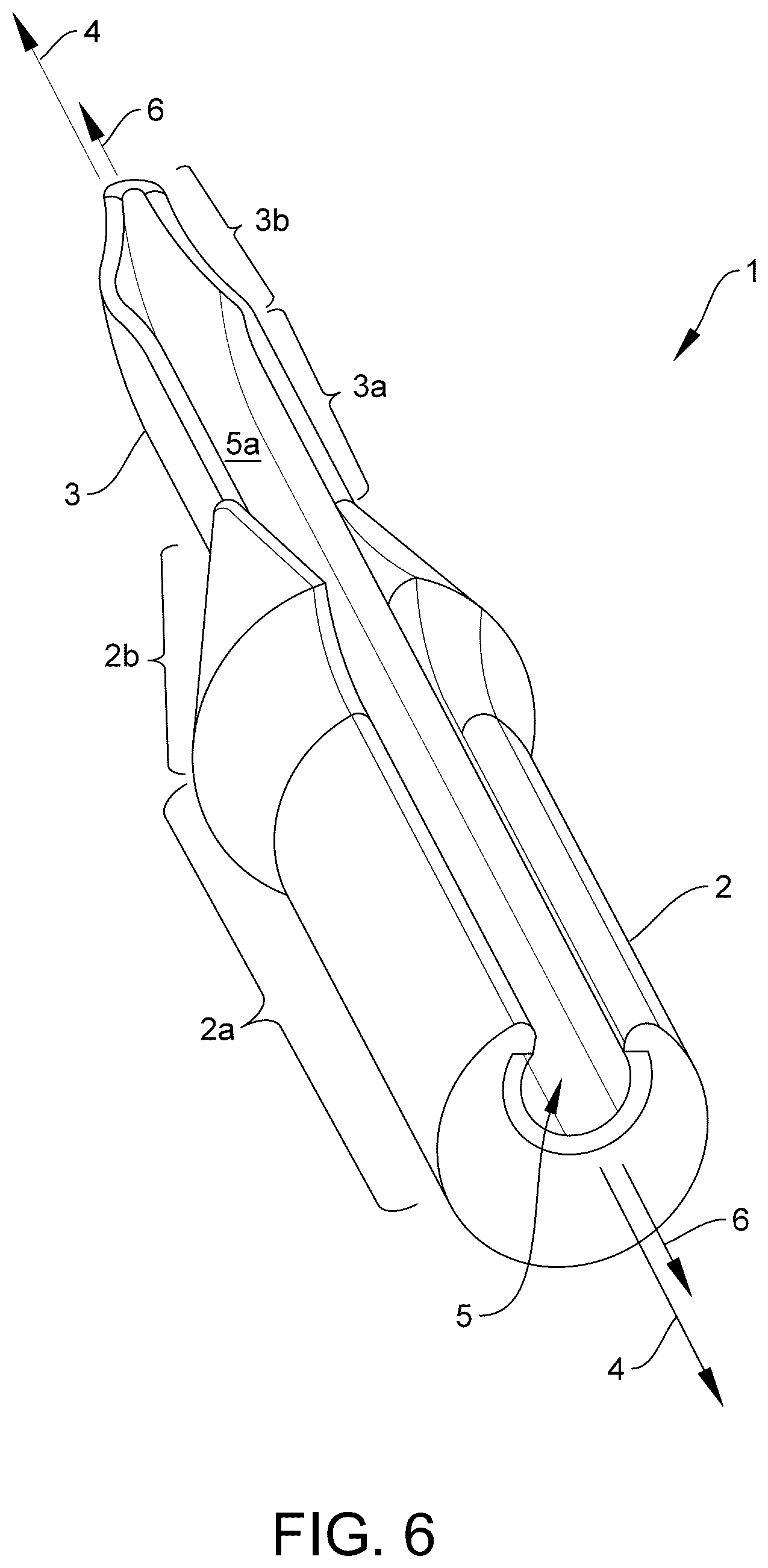 Patent US12097346 Figure 6 – Thoracostomy device