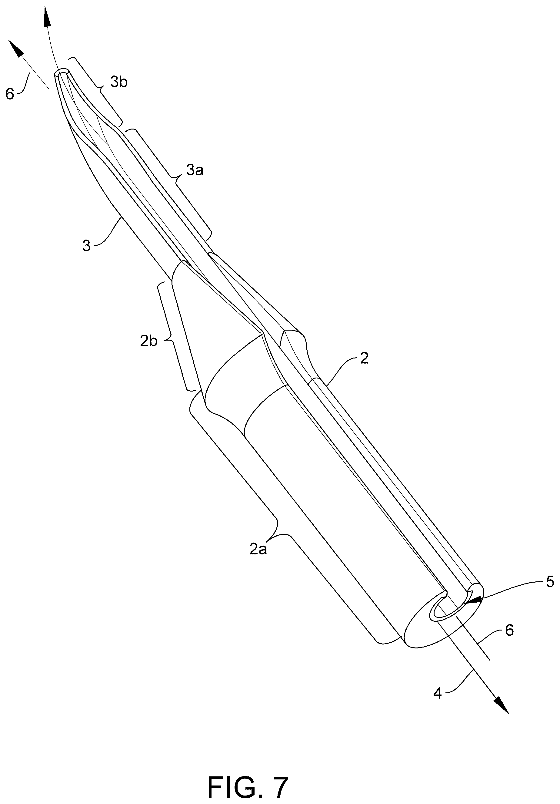 Patent US12097346 Figure 7 – Thoracostomy device