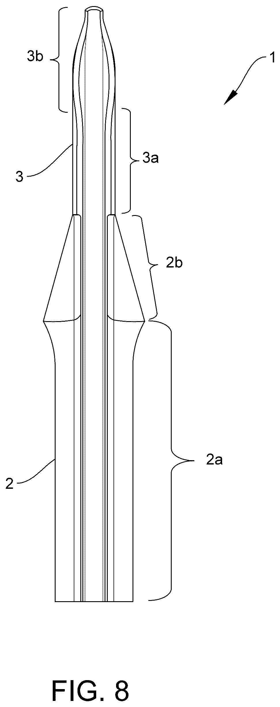 Patent US12097346 Figure 8 – Thoracostomy device
