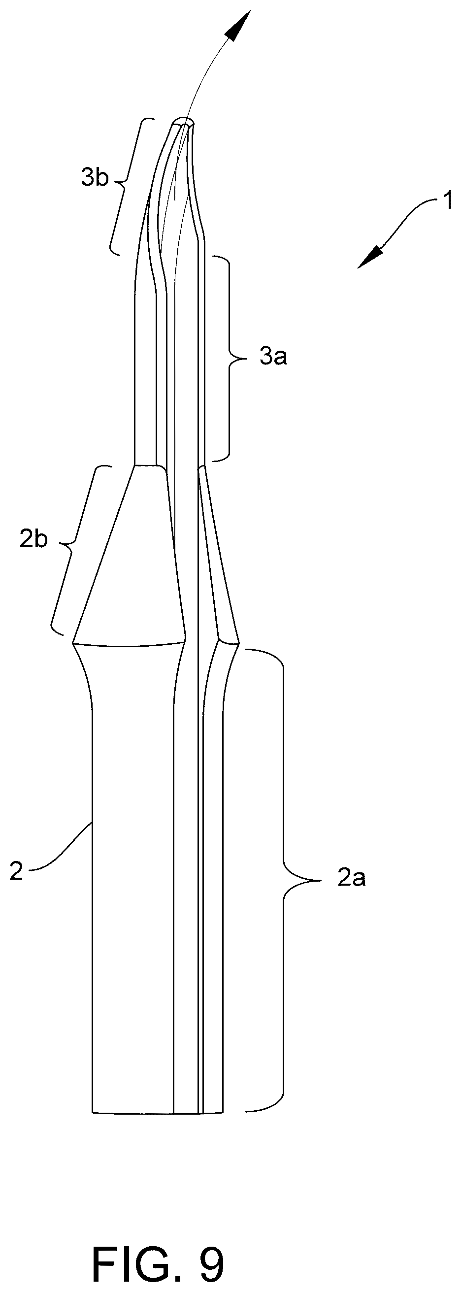 Patent US12097346 Figure 9 – Thoracostomy device