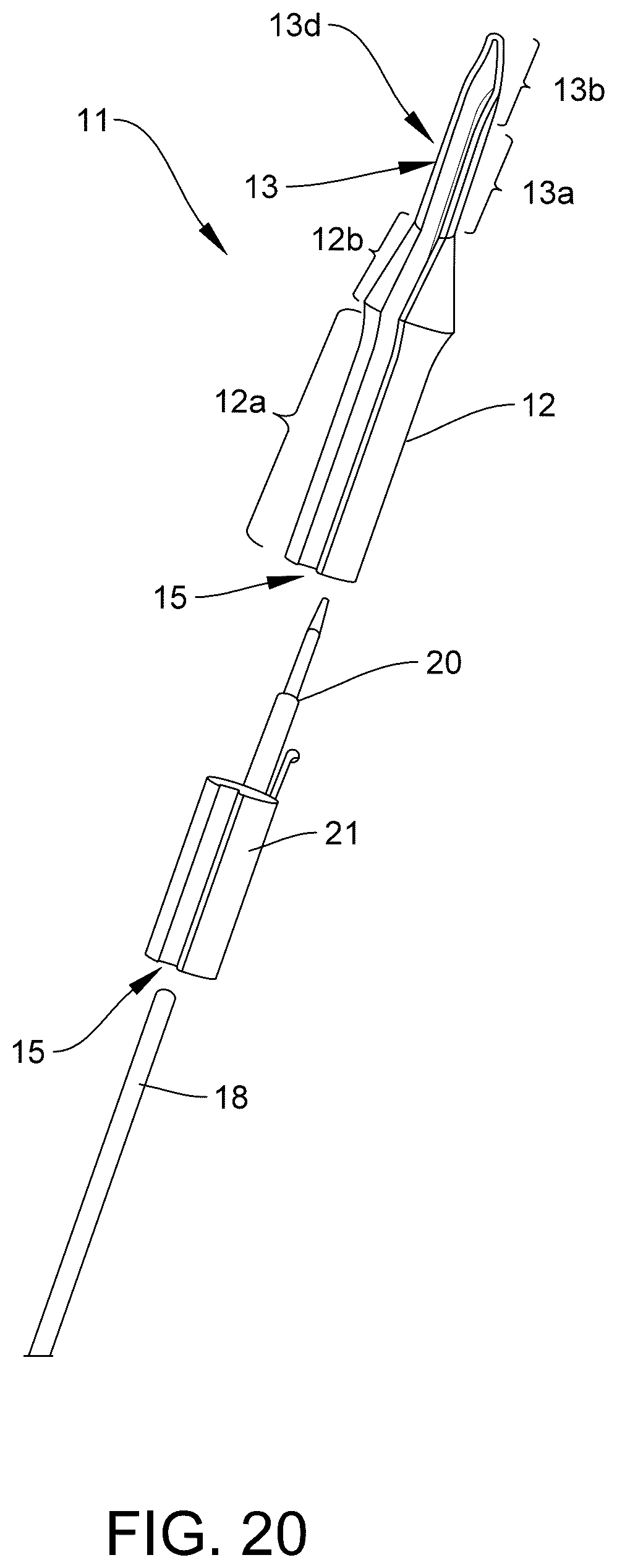 Patent US12097346 Figure 20 – Thoracostomy device
