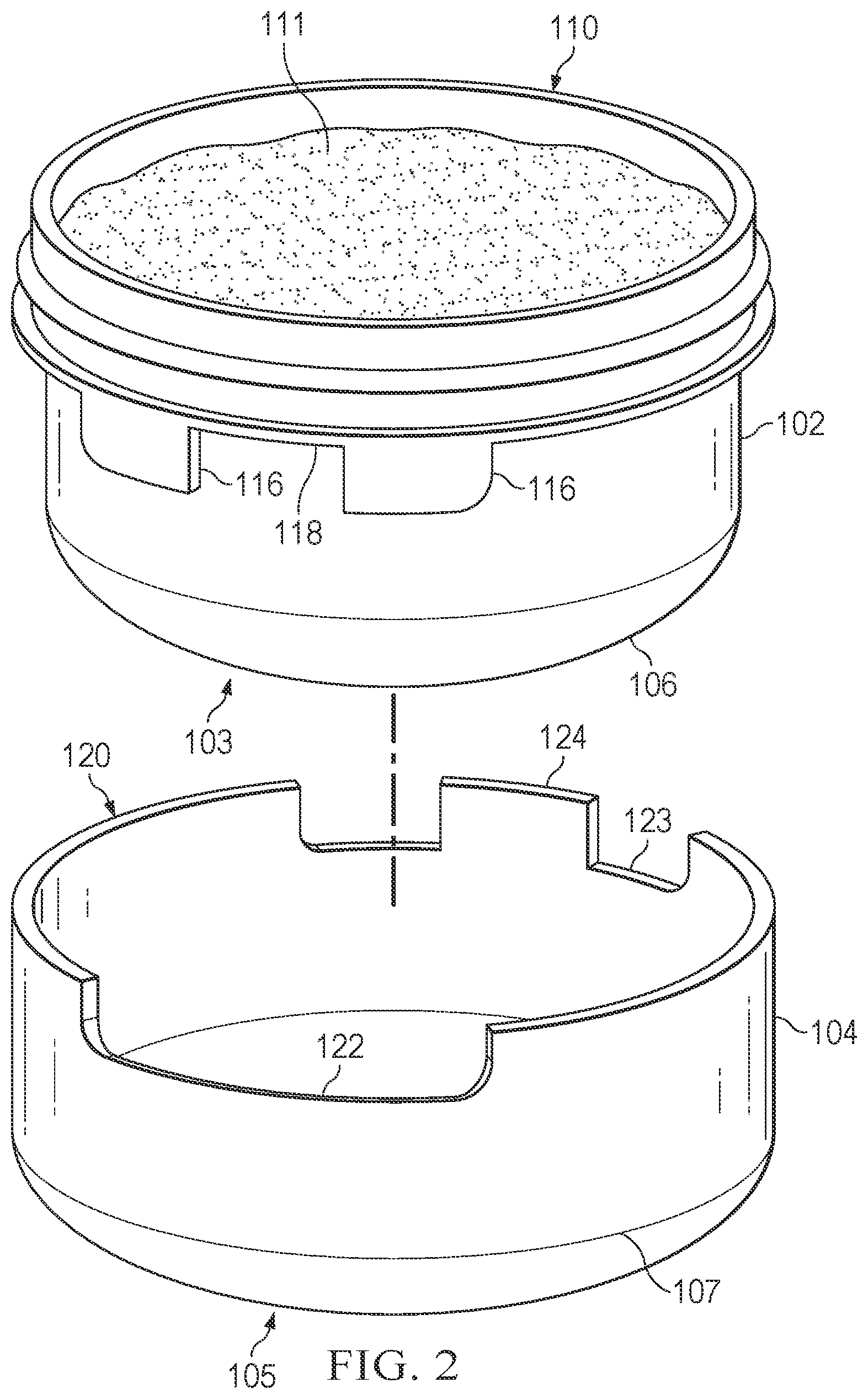 Patent US12097348 Figure 2 – Devices and systems for preparing therapeutic pellets