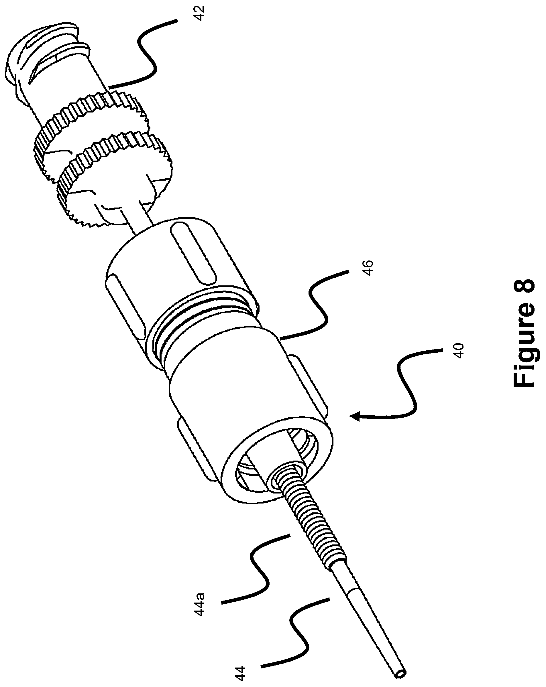 Patent US12097349 Figure 8 – Delivery adapter