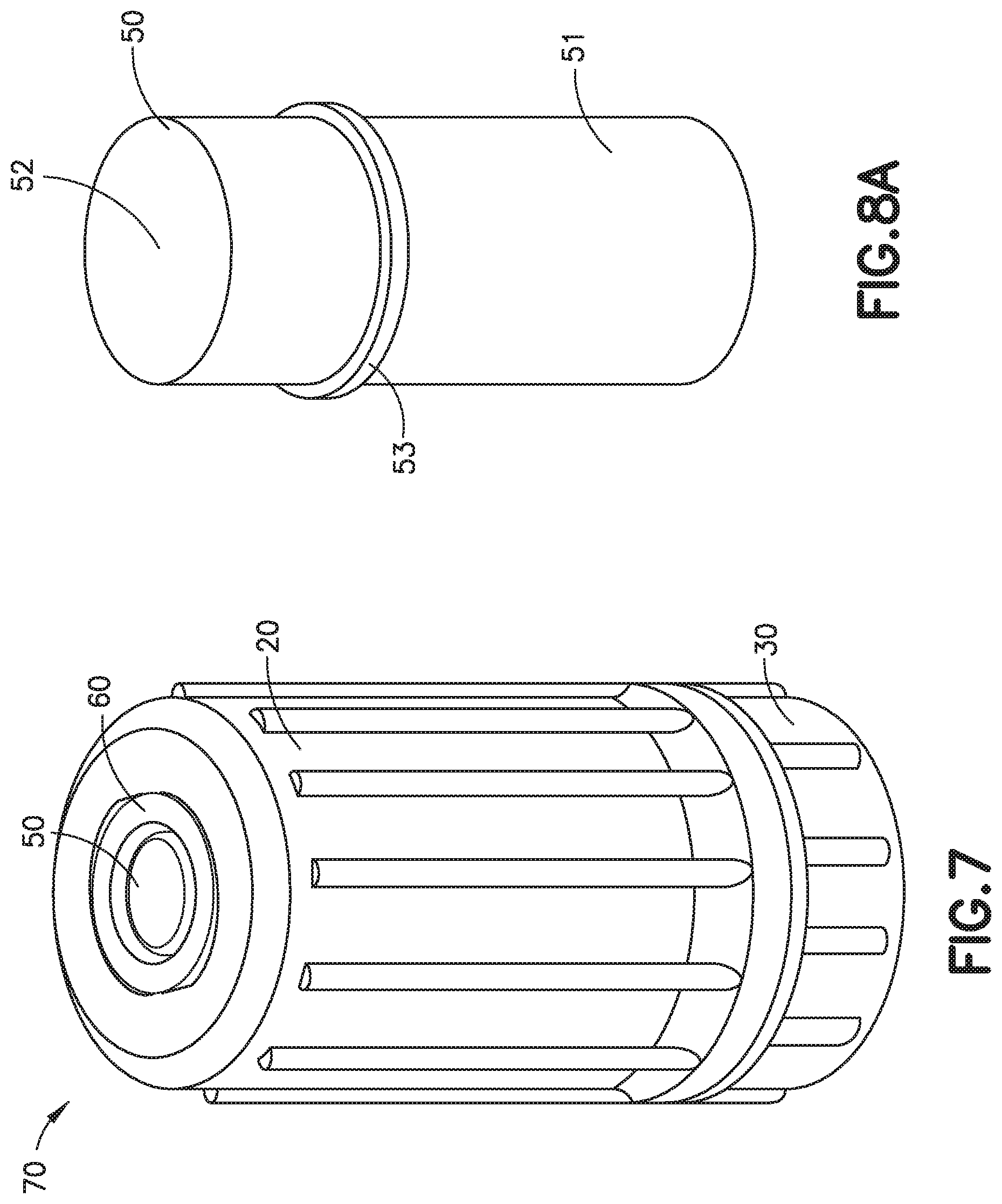 Patent US12097350 Figure 8 – Rotary activated universal connector cap