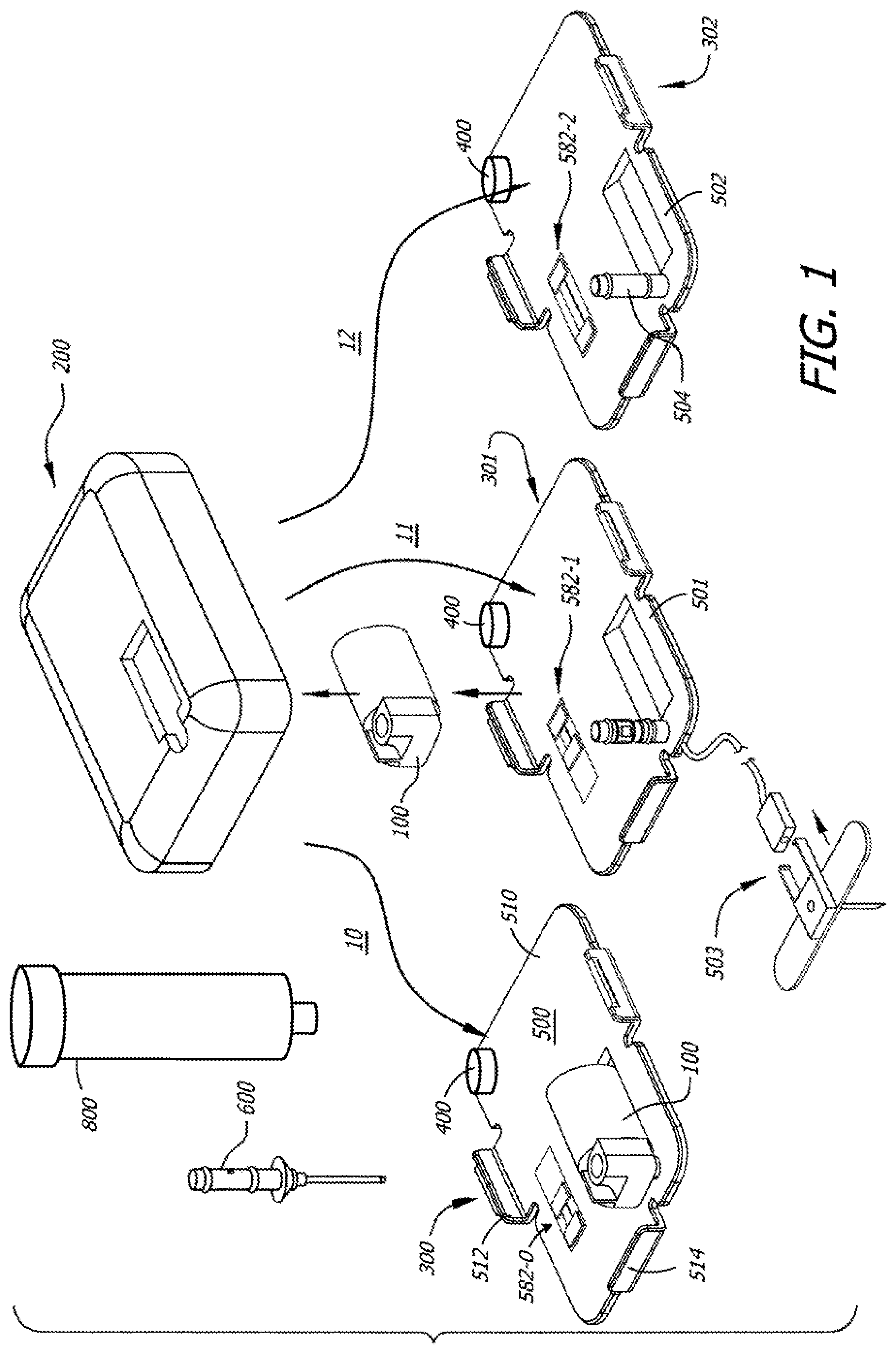 Patent US12097353 Figure 1 – Infusion pumps