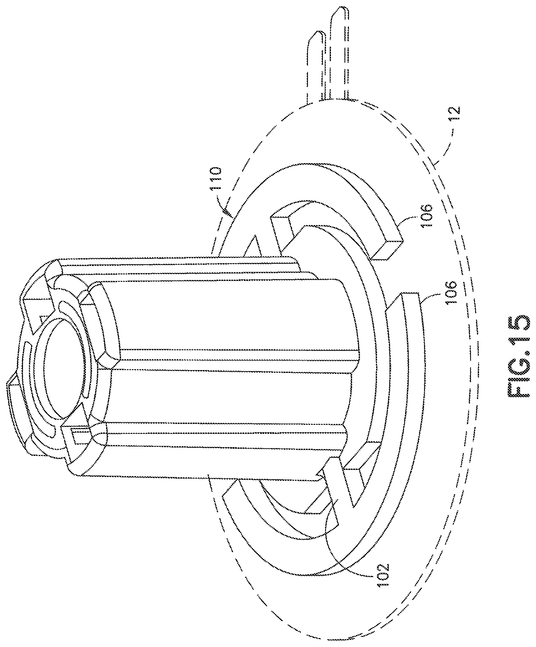 Patent US12097354 Figure 11 – Infusion device with stabilizer member