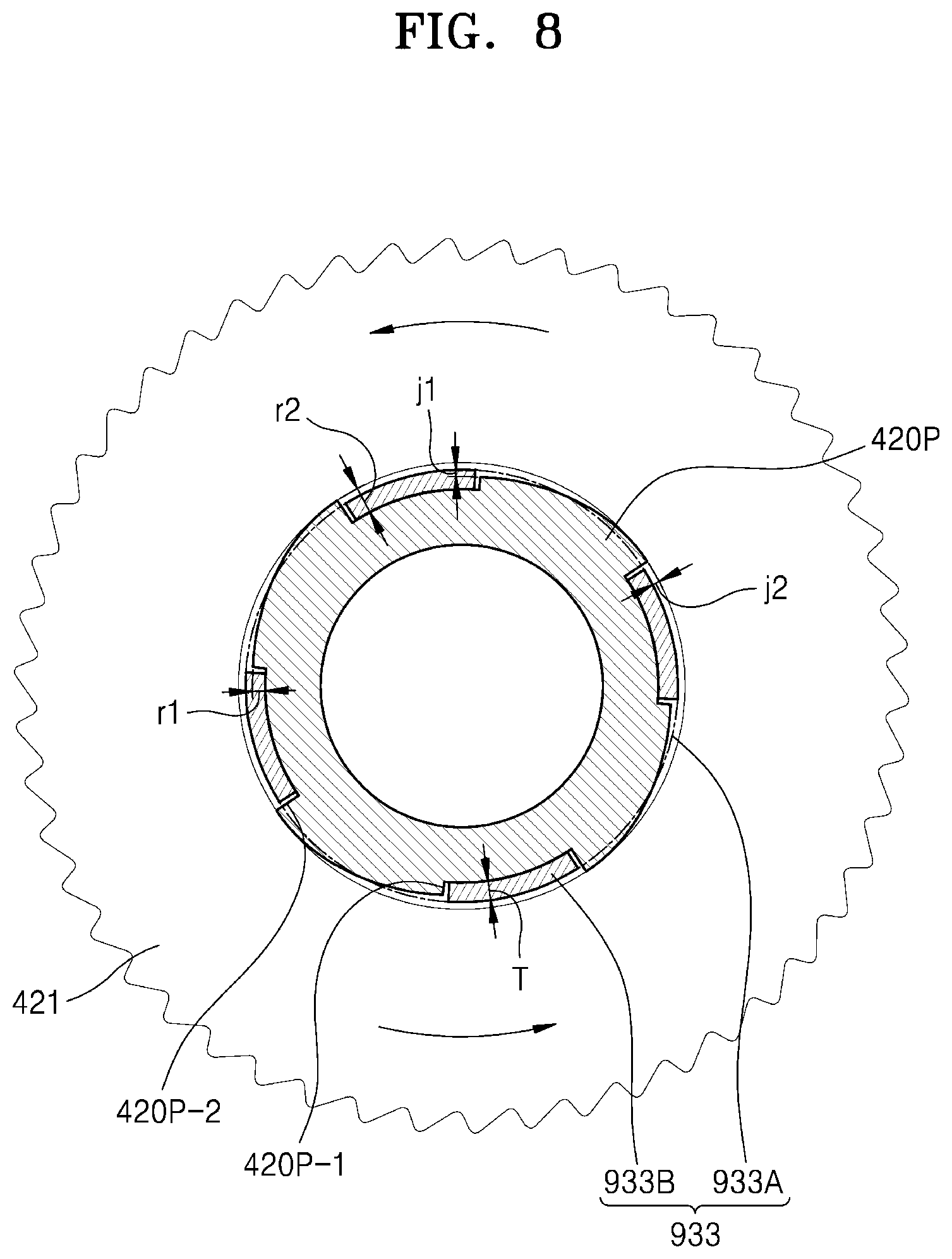 Patent US12097356 Figure 8 – Liquid medicine injection device