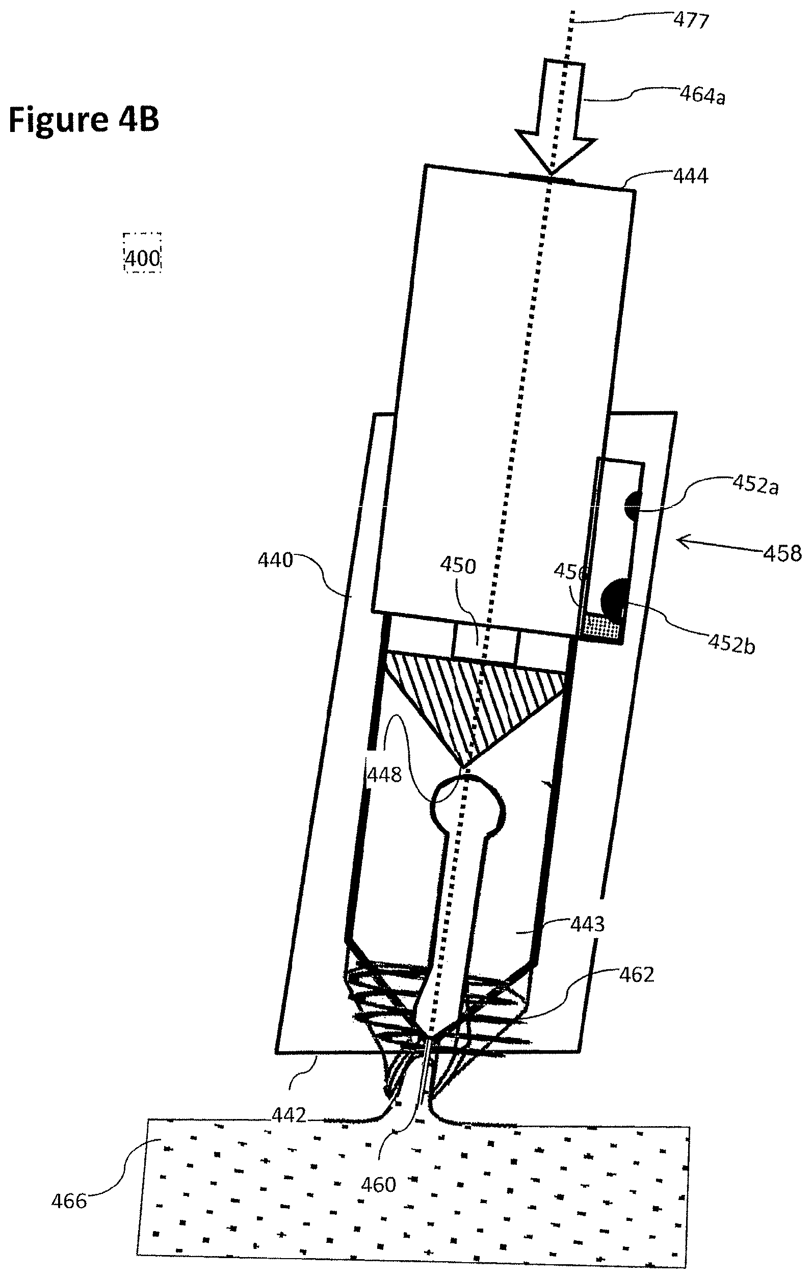 Patent US12097357 Figure 5 – Stabilized pen injector
