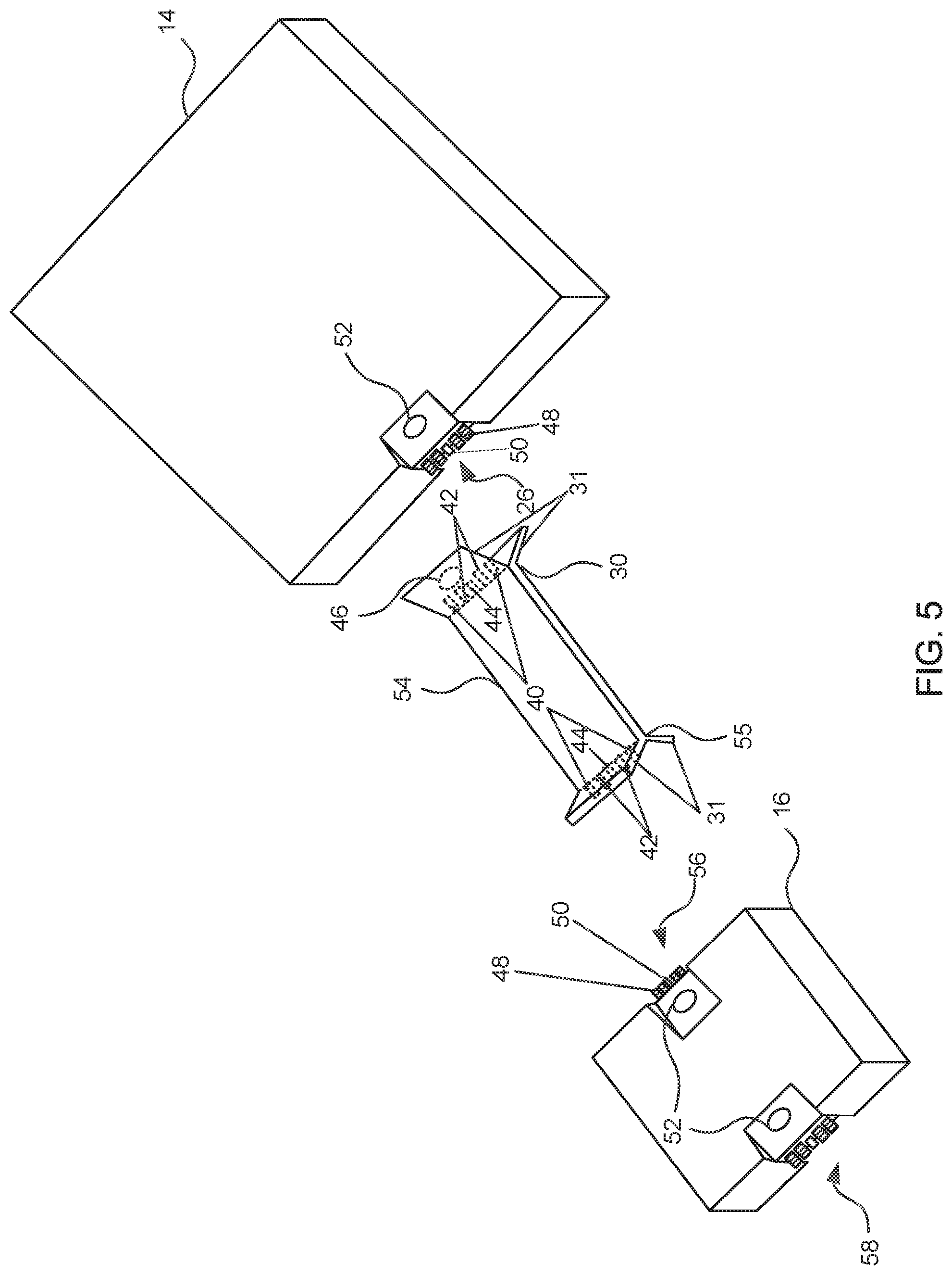 Patent US12097363 Figure 4 – Connectors and cables for use with ventricle assist systems