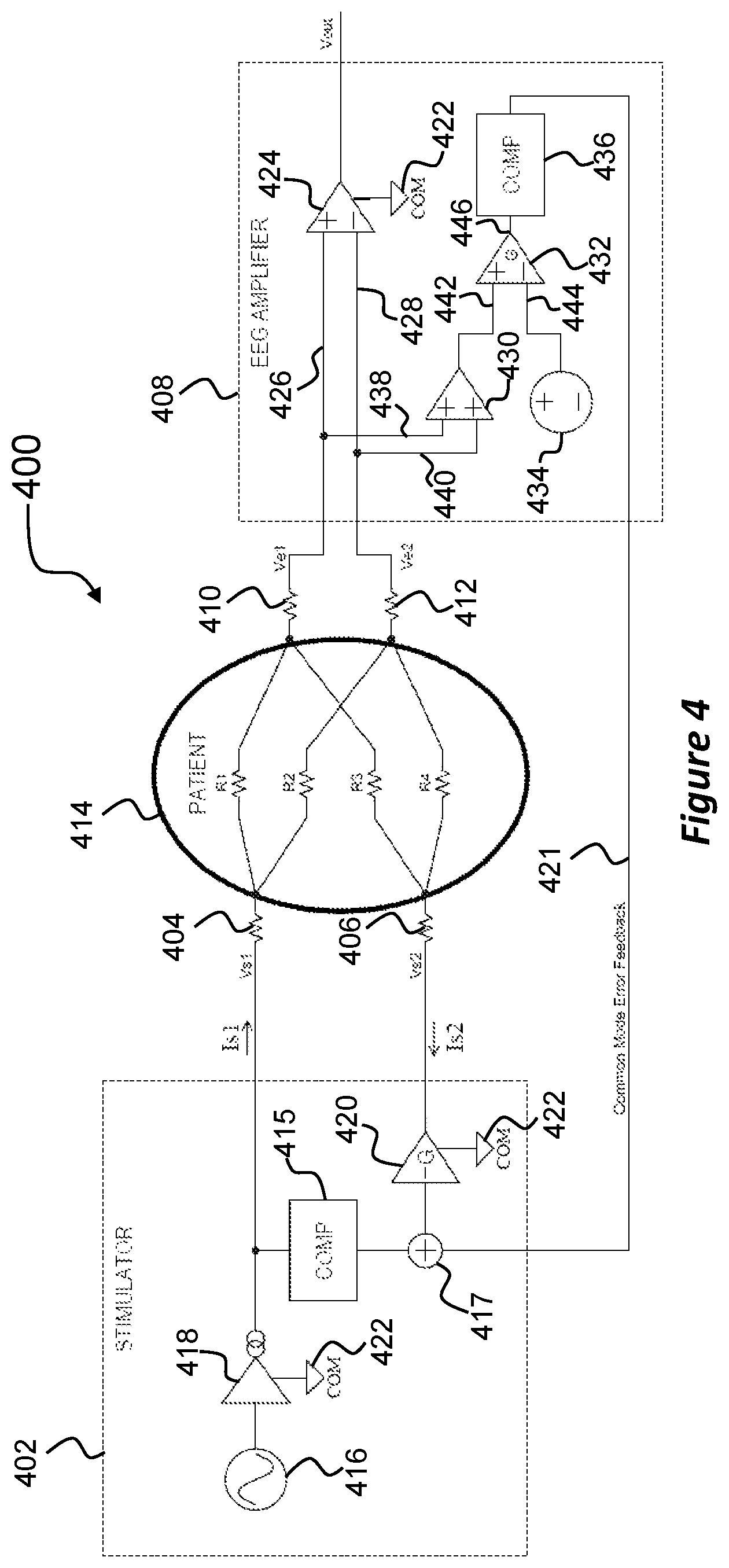Patent US12097366 Figure 4 – Systems and methods for monitoring neural activity