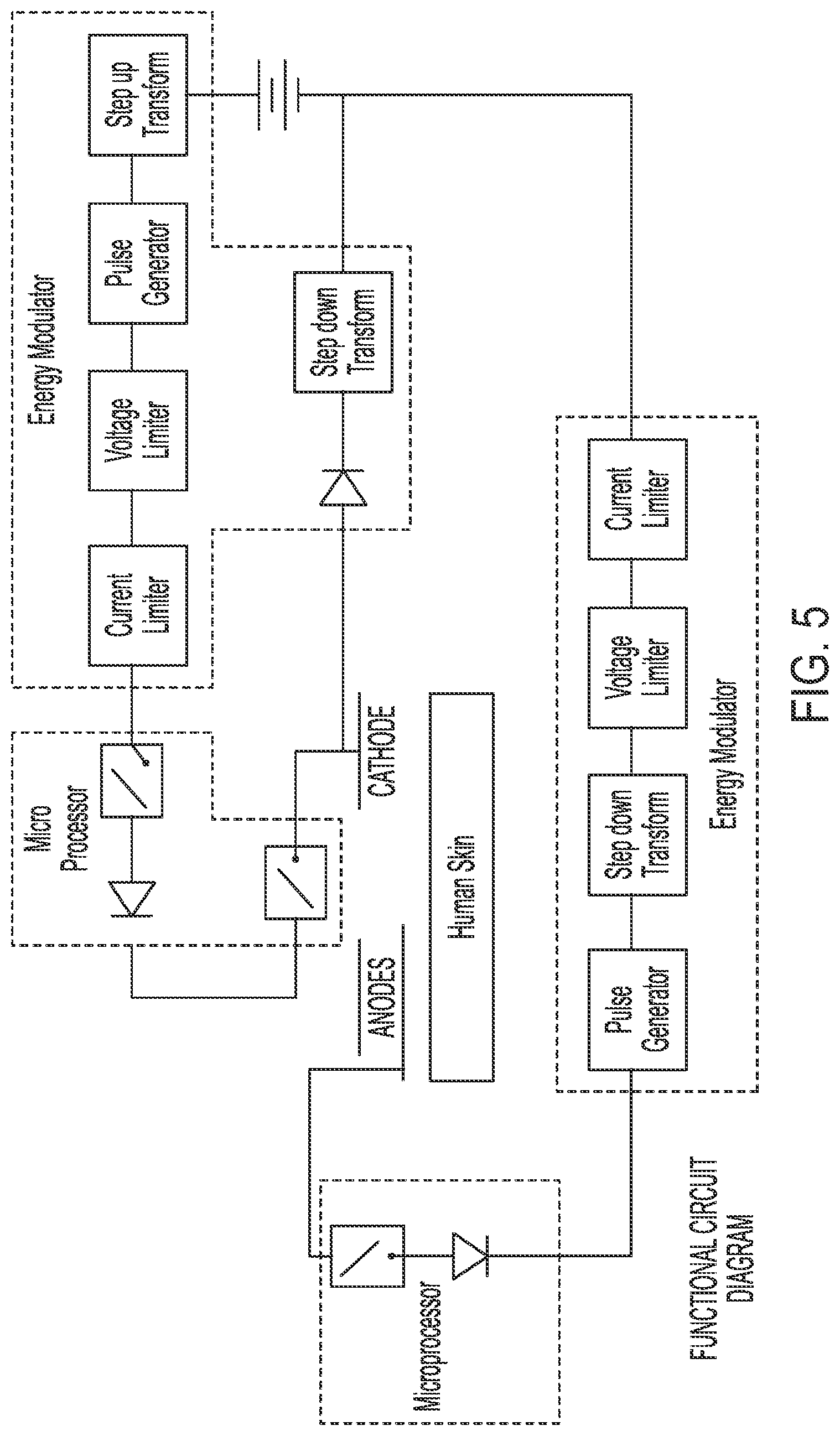Patent US12097367 Figure 6 – Wireless iontophoresis patch and controller