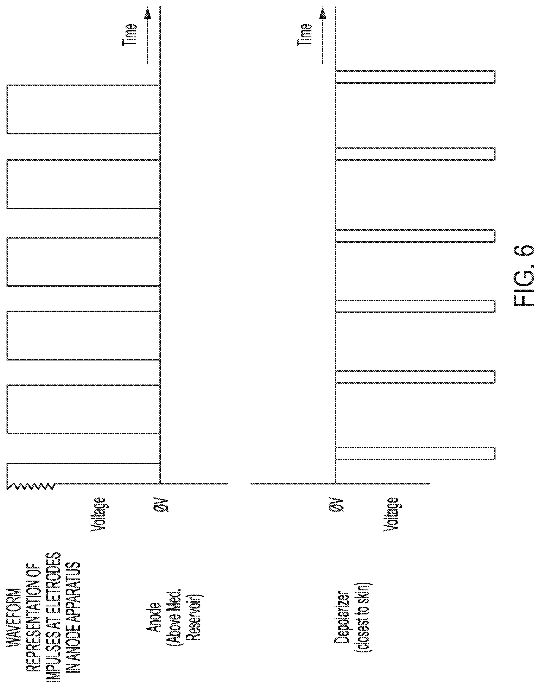 Patent US12097367 Figure 7 – Wireless iontophoresis patch and controller