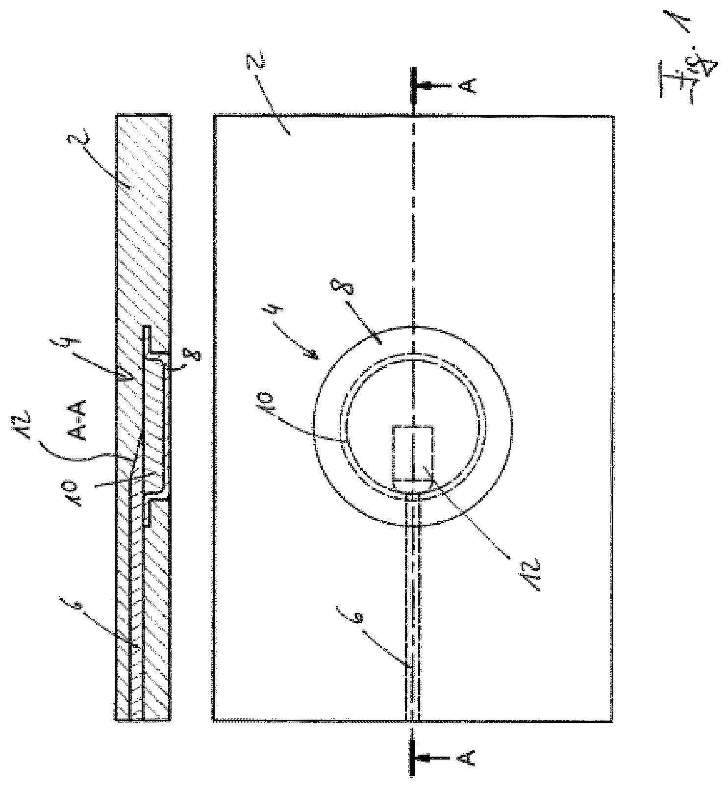 Patent US12097369 Figure 1 – Orthopedic device