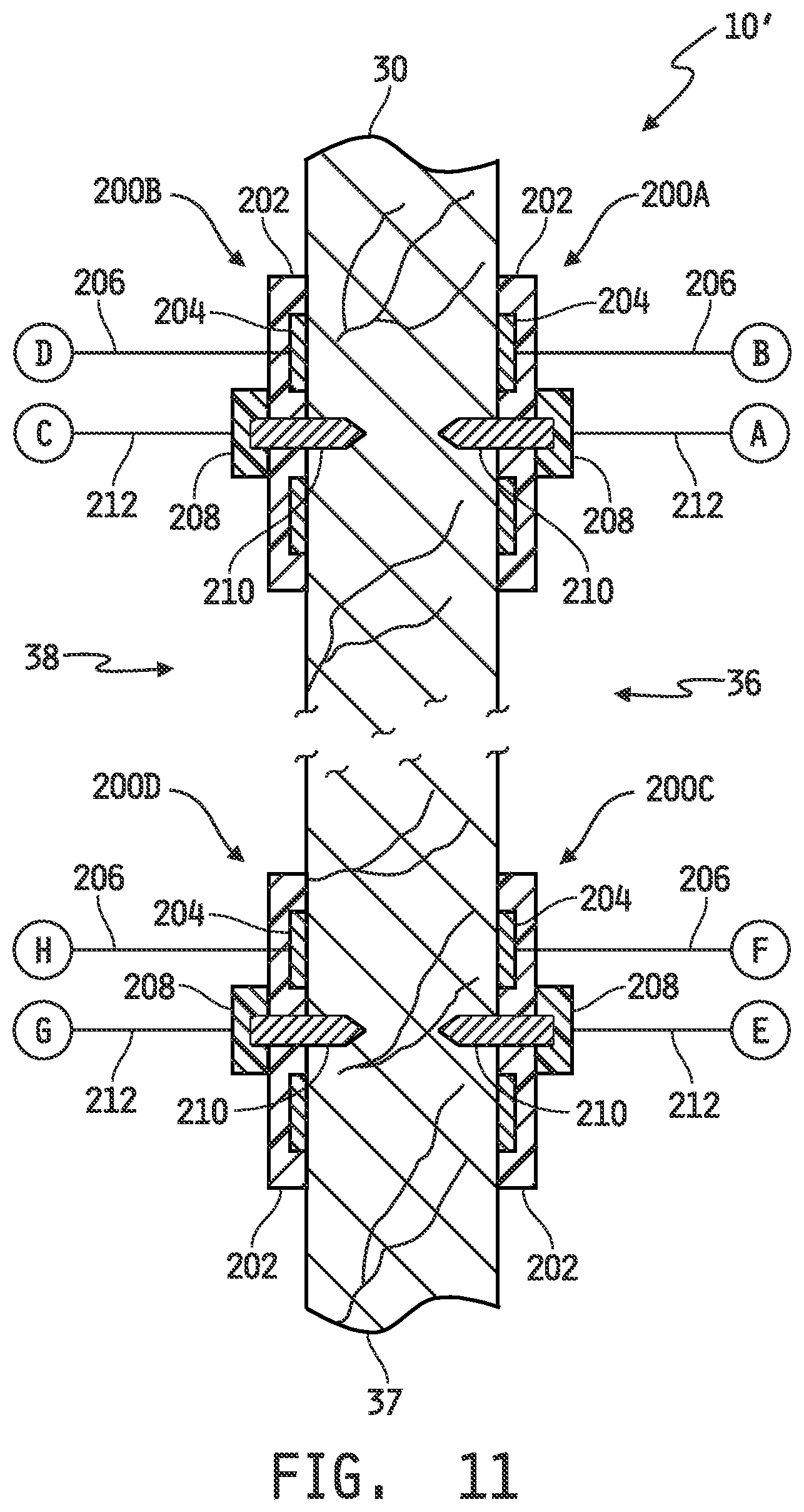 Patent US12097371 Figure 9 – Auricular nerve field stimulation device