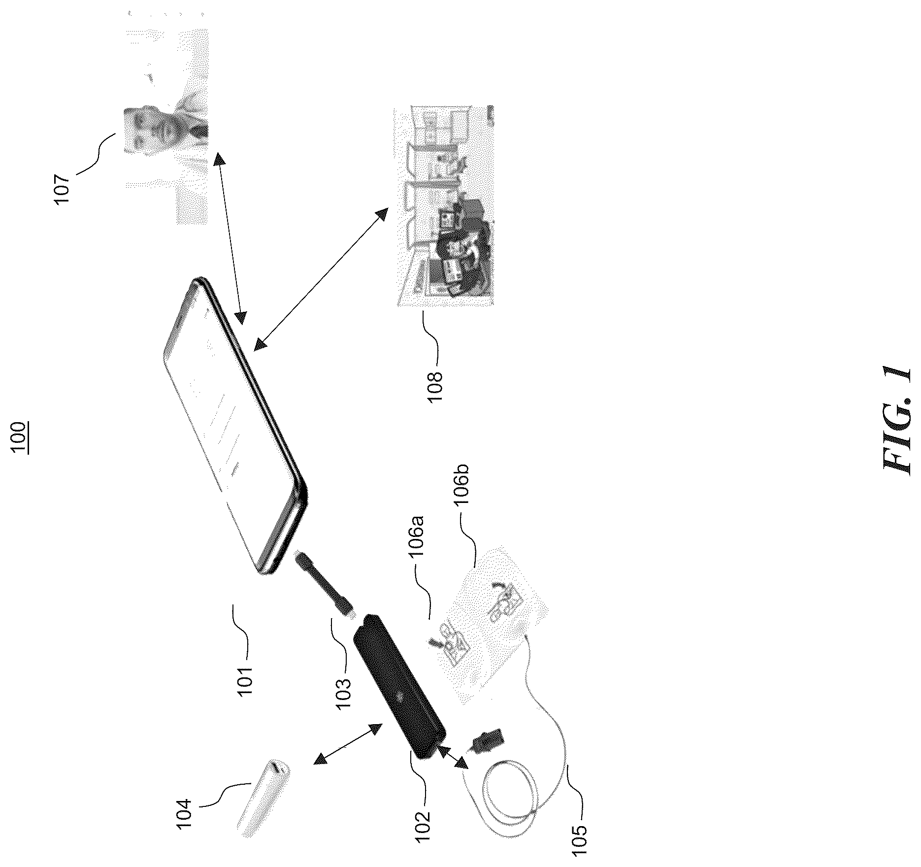 Patent US12097376 Figure 1 – Mobile defibrillator with improved pads, charging, and switching