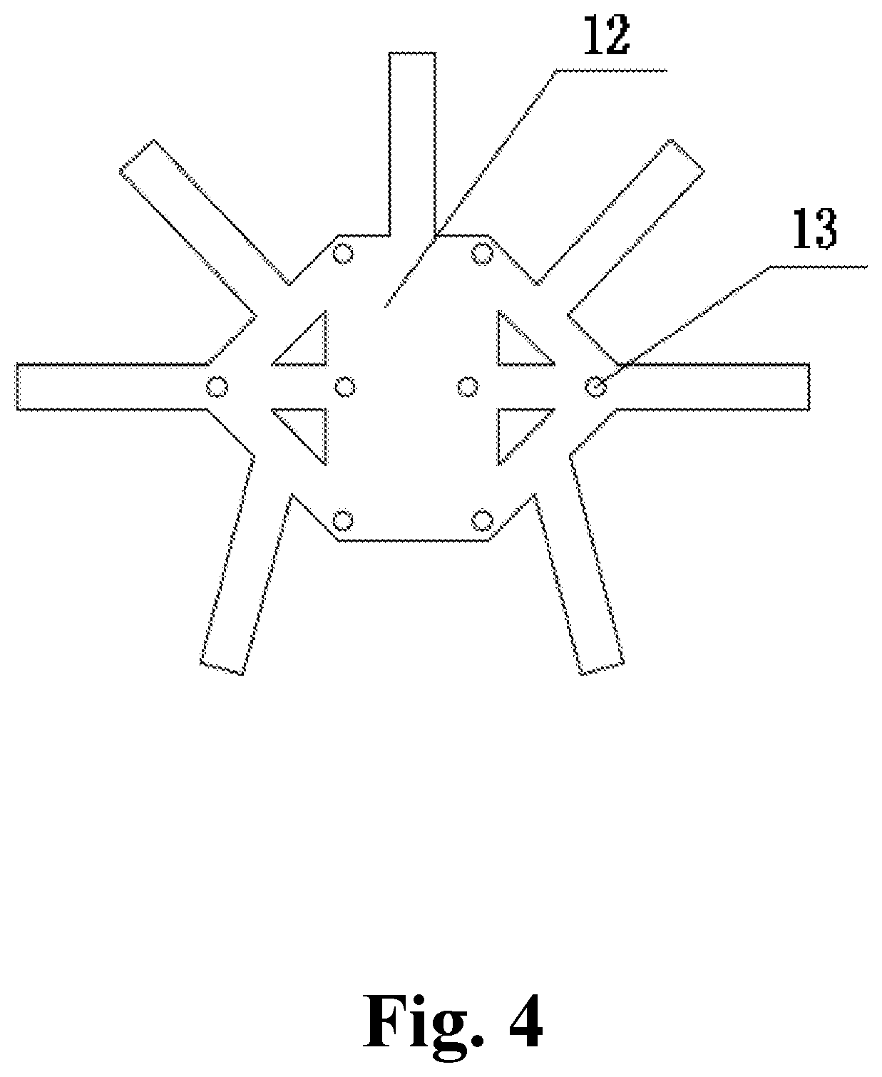 Patent US12097381 Figure 4 – Integrated TMS coil for brain testing and treatment