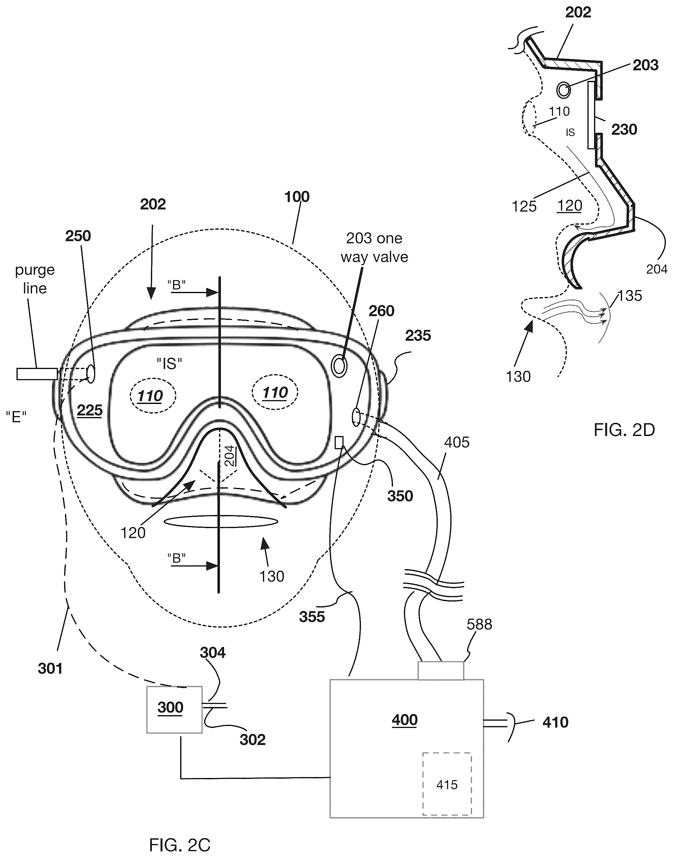 Patent US12097384 Figure 2 – Energy and gaseous health supplements