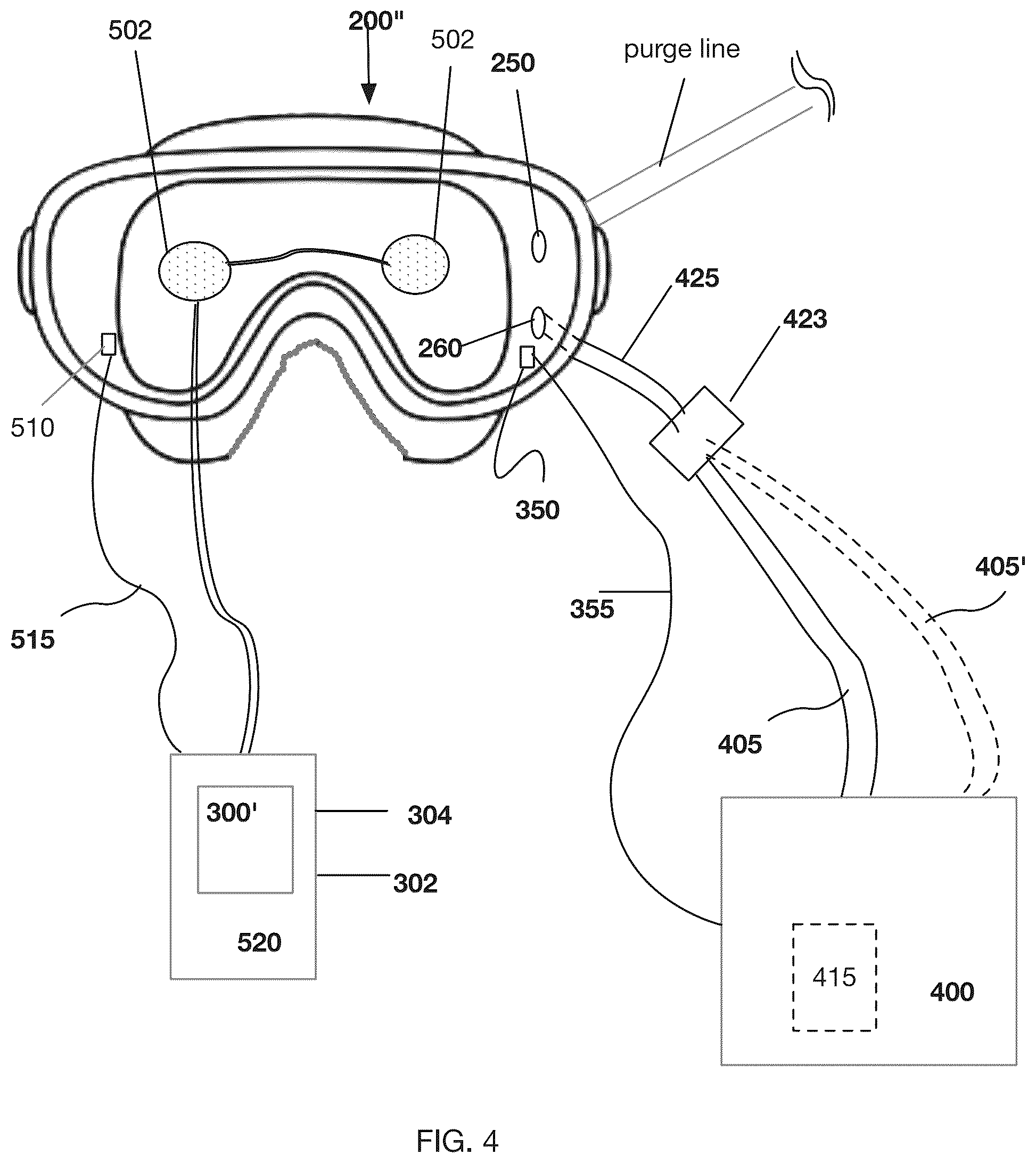 Patent US12097384 Figure 4 – Energy and gaseous health supplements