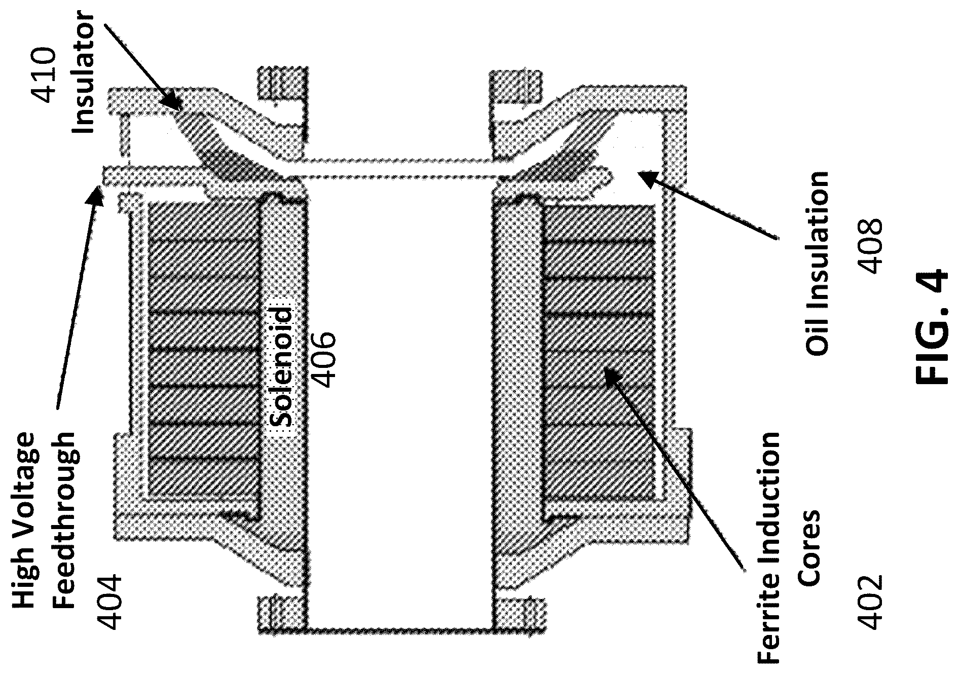 Patent US12097390 Figure 4 – Flash radiotherapy accelerator