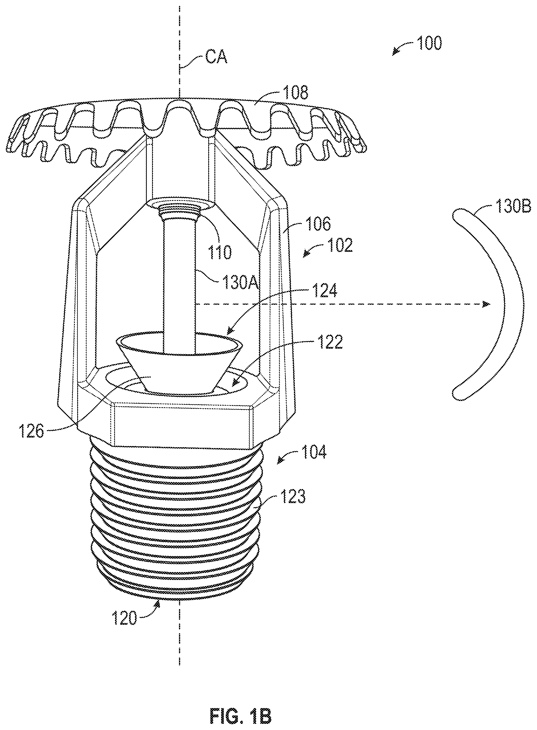 Patent US12097394 Figure 2 – Smart material mechanism for fire sprinklers