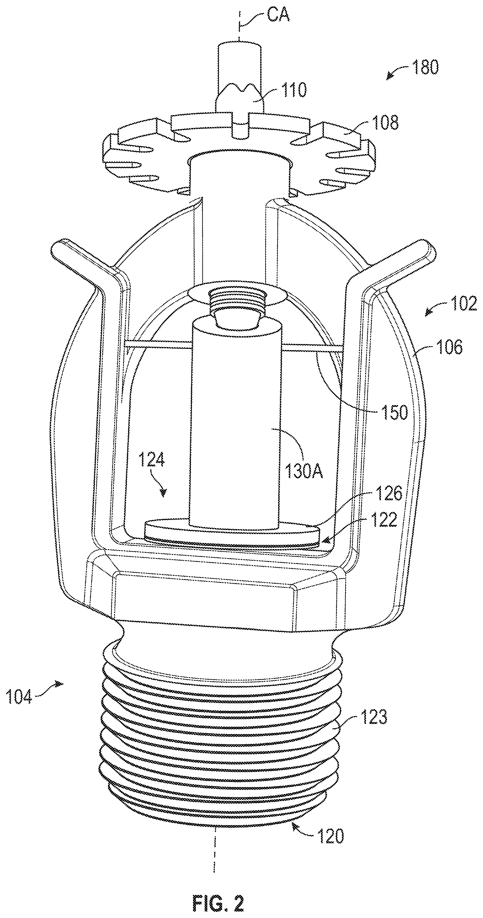 Patent US12097394 Figure 3 – Smart material mechanism for fire sprinklers