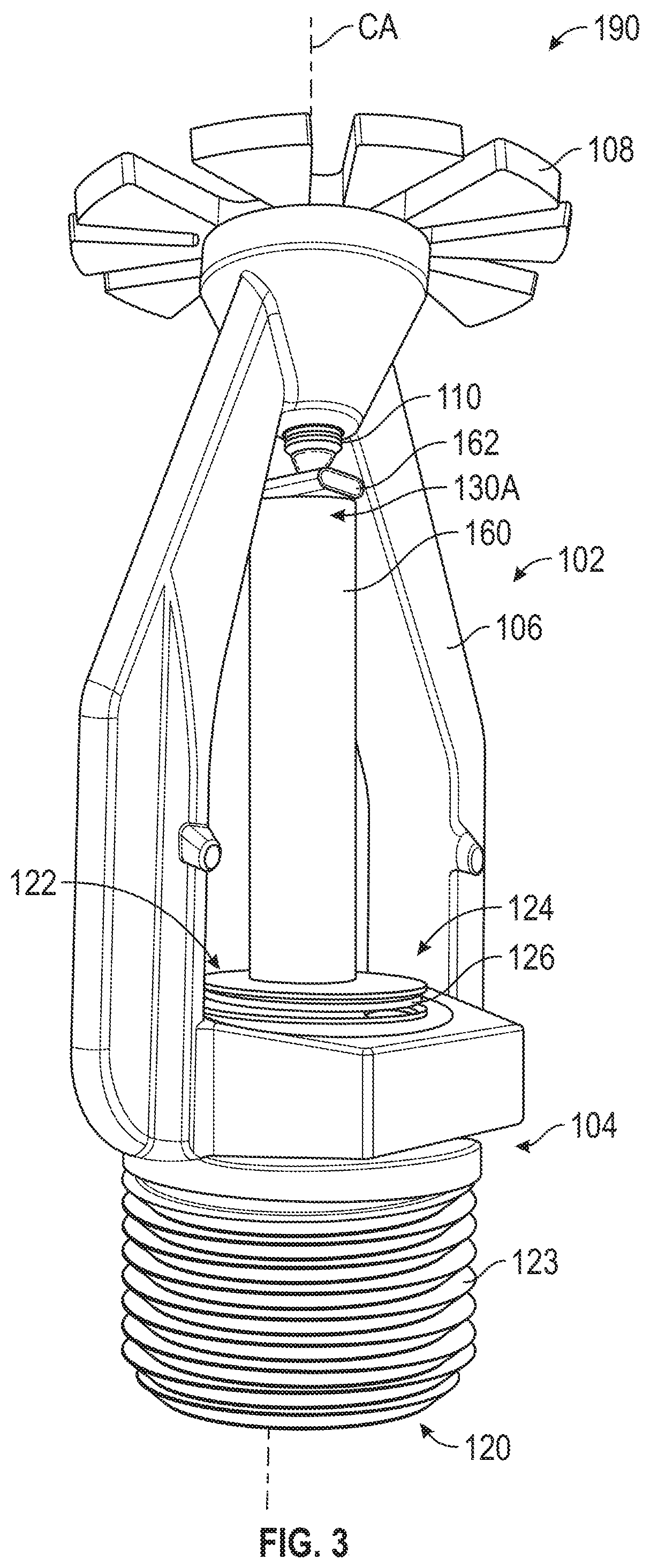 Patent US12097394 Figure 4 – Smart material mechanism for fire sprinklers