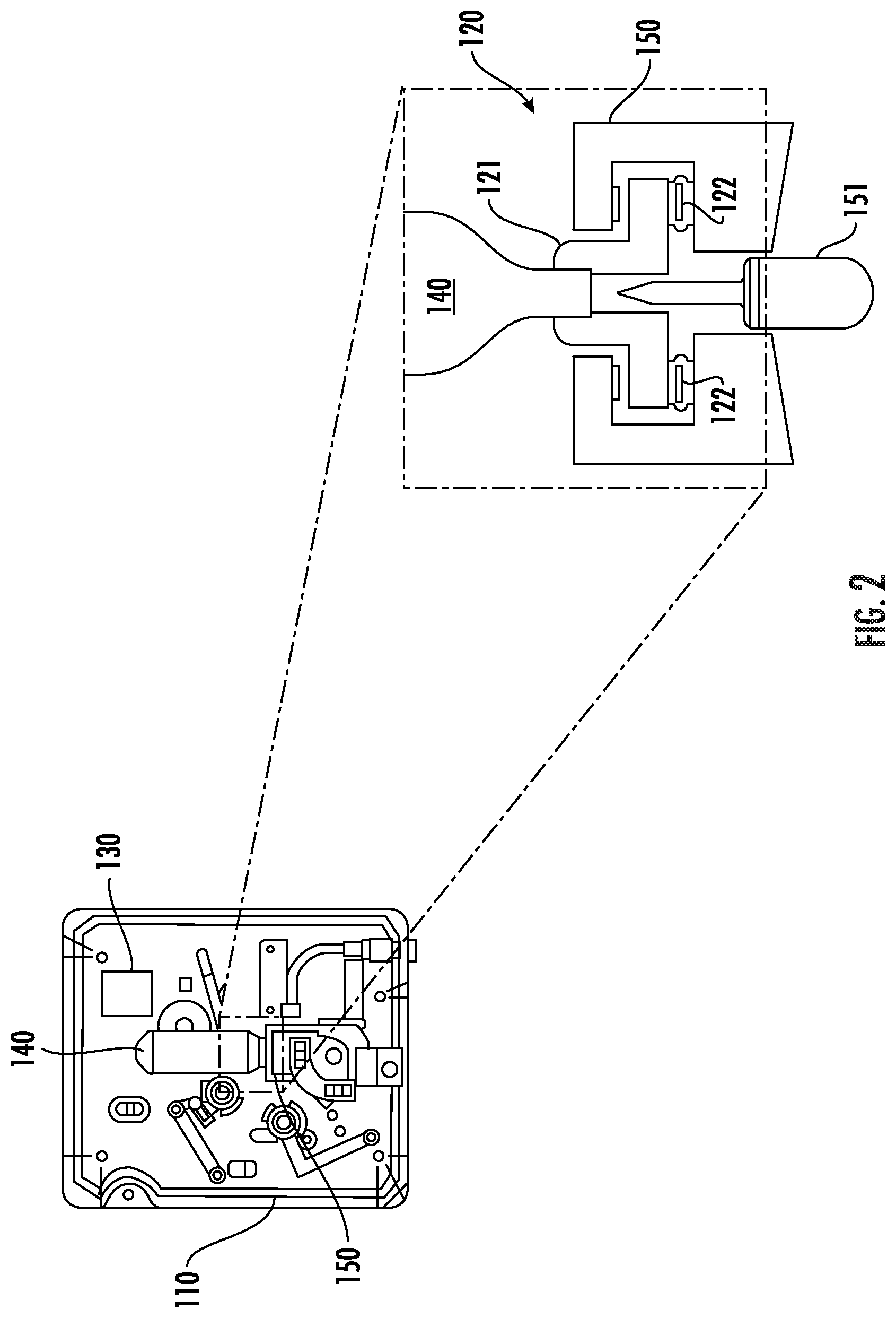 Patent US12097395 Figure 2 – Cartridge weight monitoring