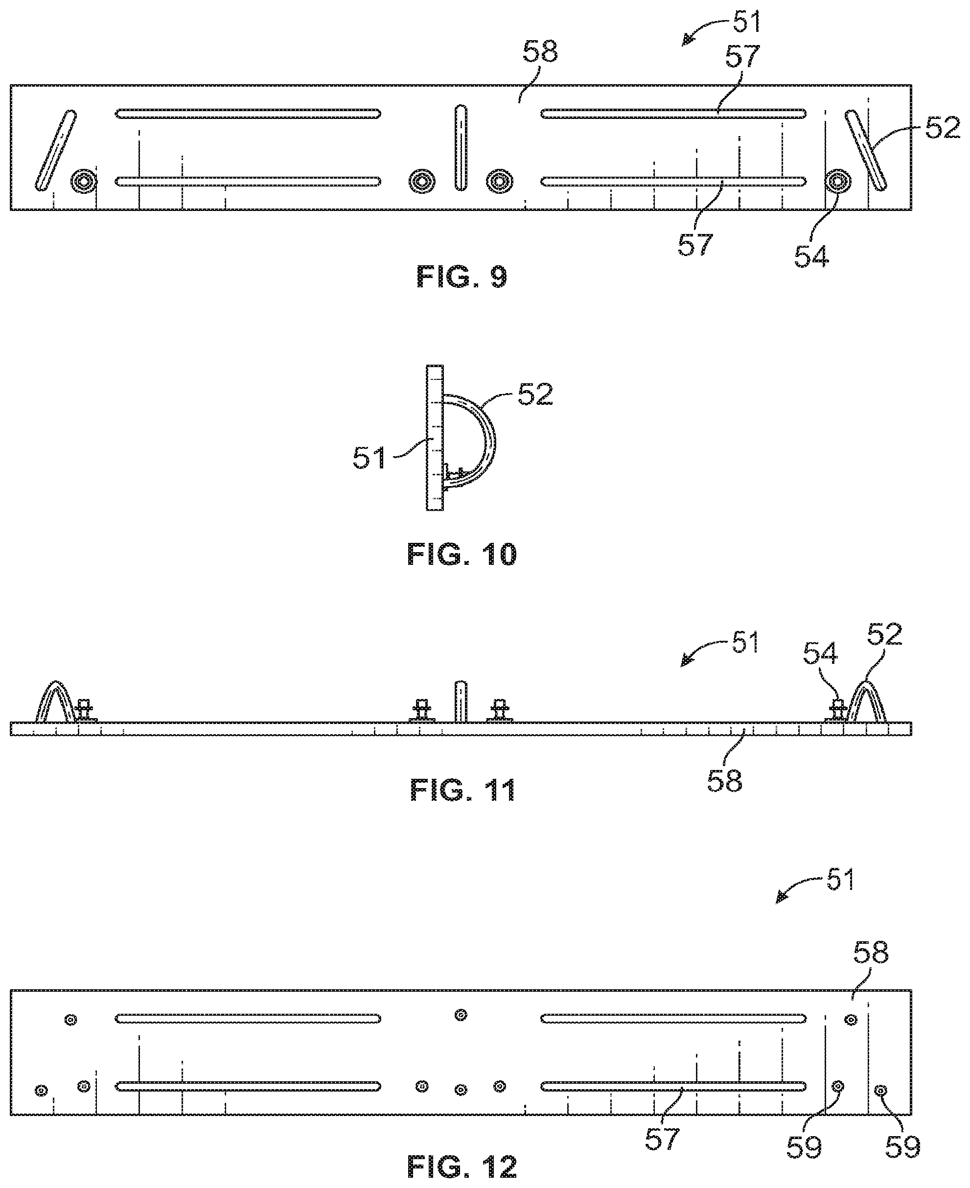 Patent US12097398 Figure 6 – Exercise system for using variable location anchors and variable biasing elements, and method of use thereof