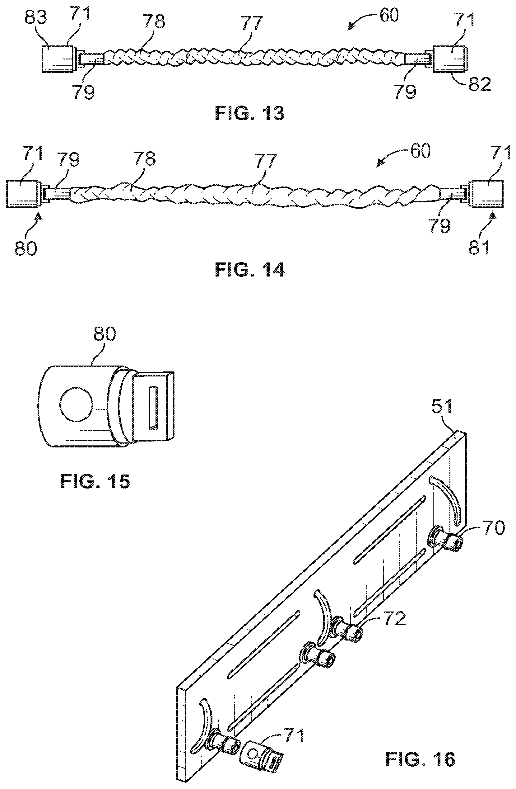 Patent US12097398 Figure 7 – Exercise system for using variable location anchors and variable biasing elements, and method of use thereof