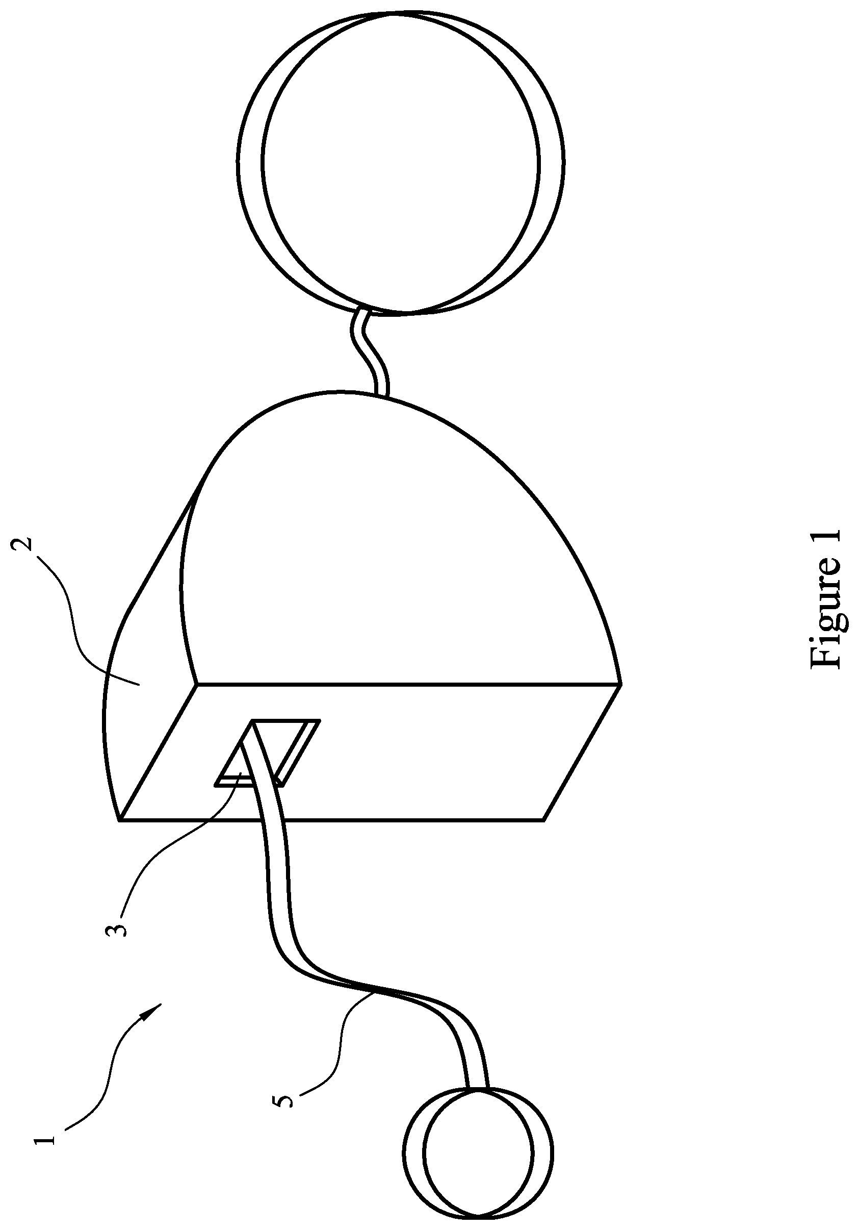 Patent US12097401 Figure 1 – Orthostatic hypotension alleviation device