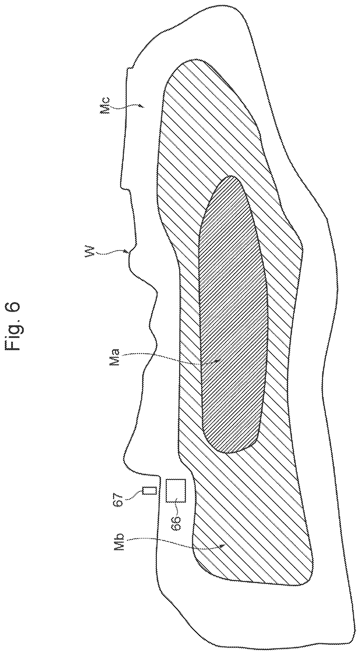 Patent US12097409 Figure 6 – Scattered object collection system