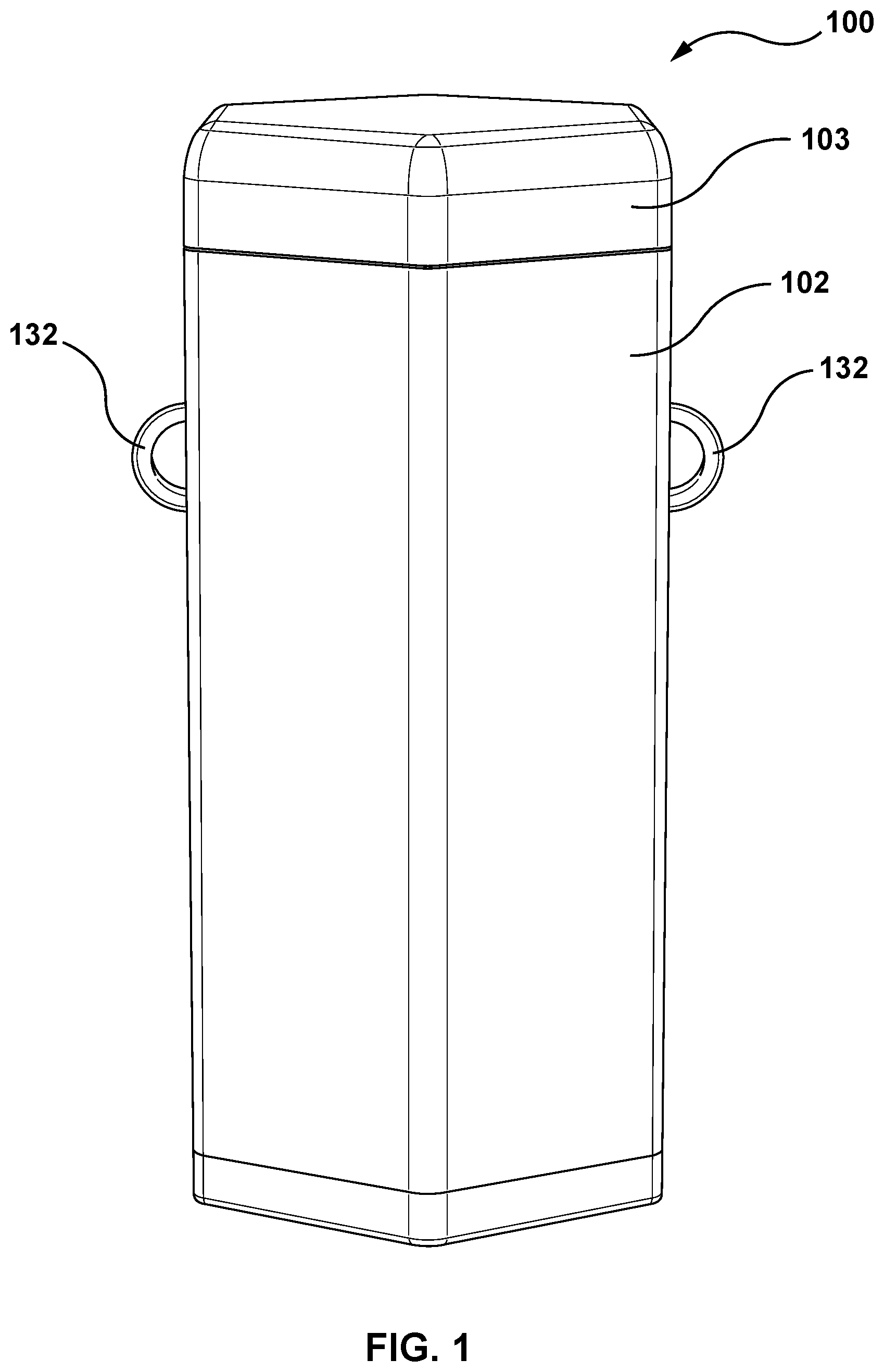 Patent US12097410 Figure 1 – Ball-washing device