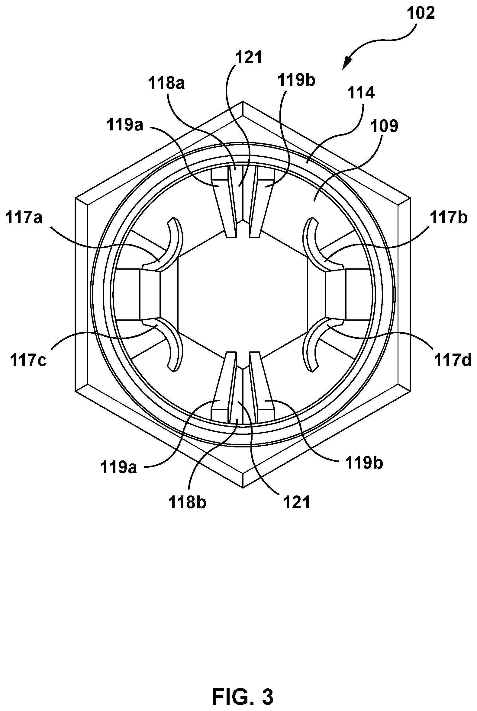 Patent US12097410 Figure 3 – Ball-washing device