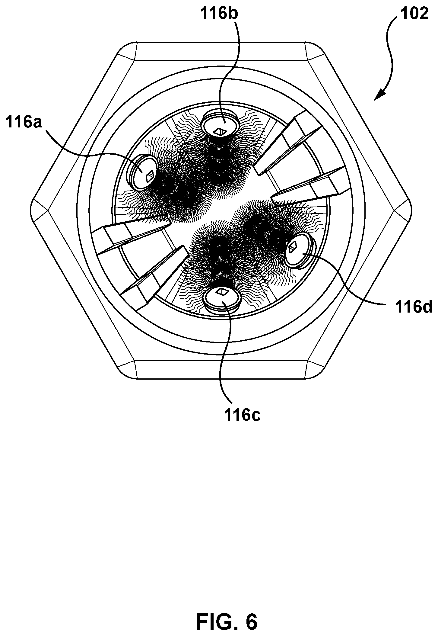 Patent US12097410 Figure 6 – Ball-washing device