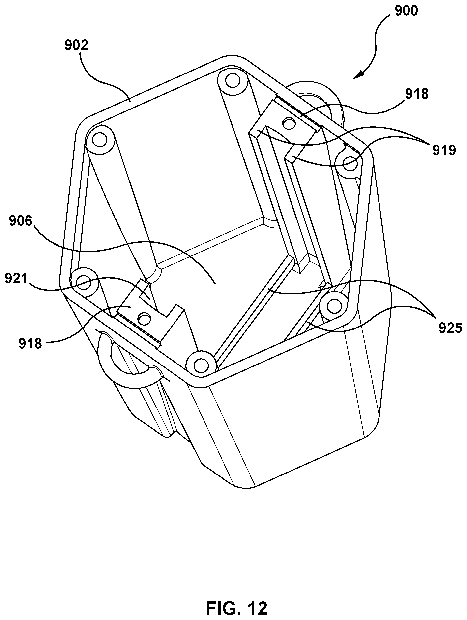 Patent US12097410 Figure 12 – Ball-washing device