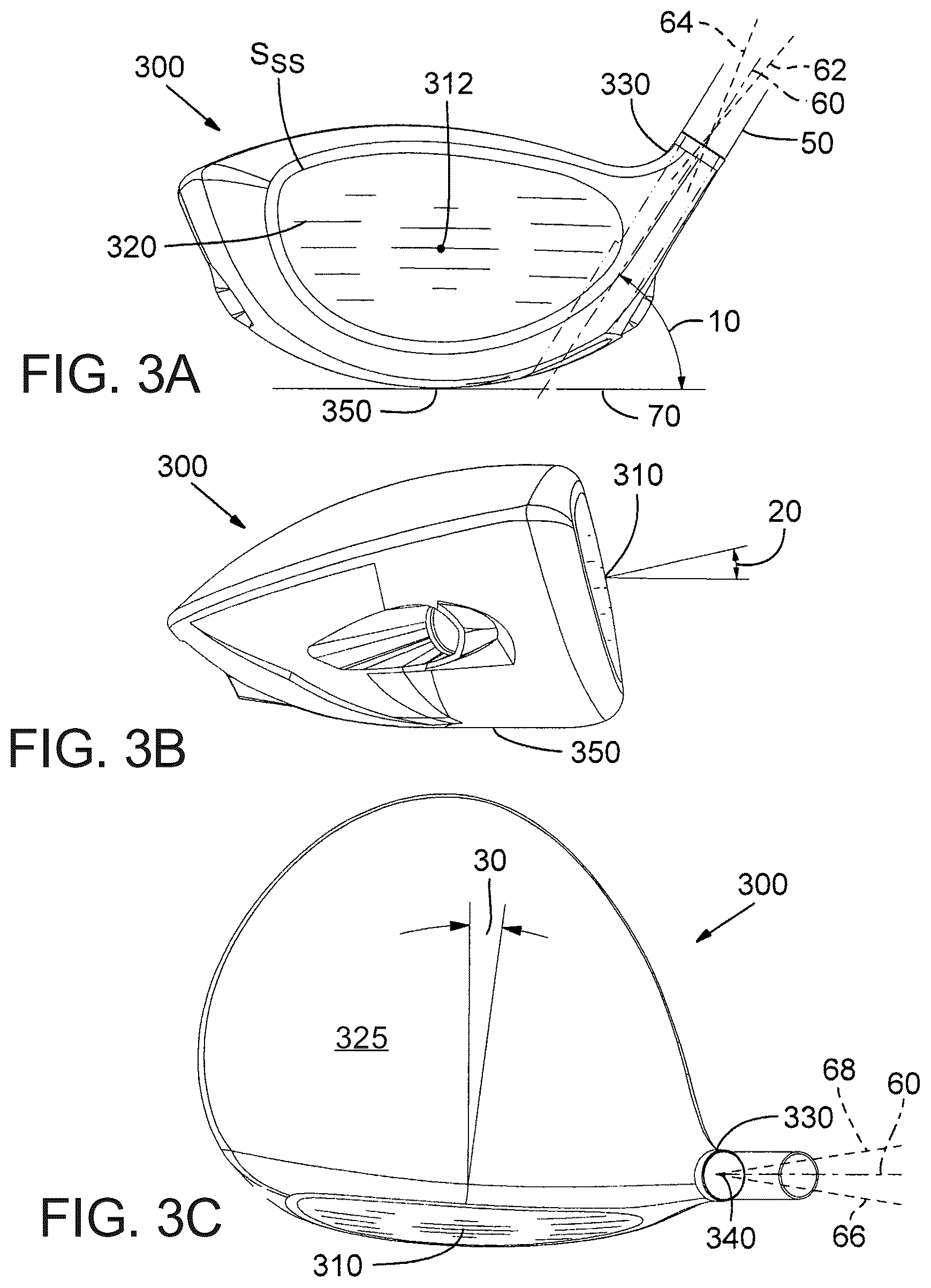 Patent US12097411 Figure 4 – Contrast-enhanced golf club heads