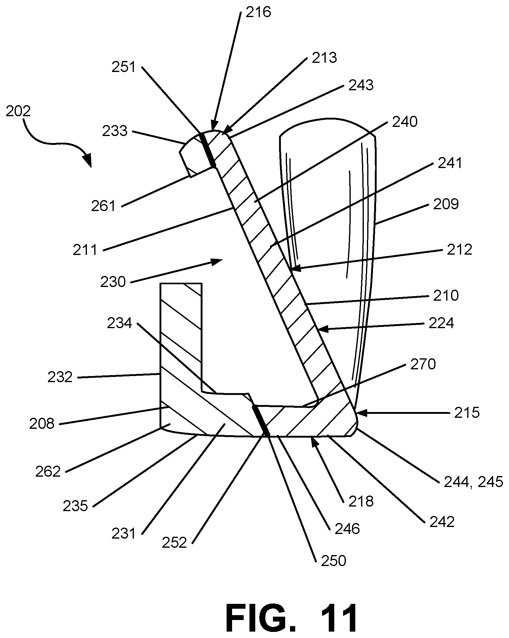 Patent US12097412 Figure 10 – Iron-type golf club head or other ball striking device