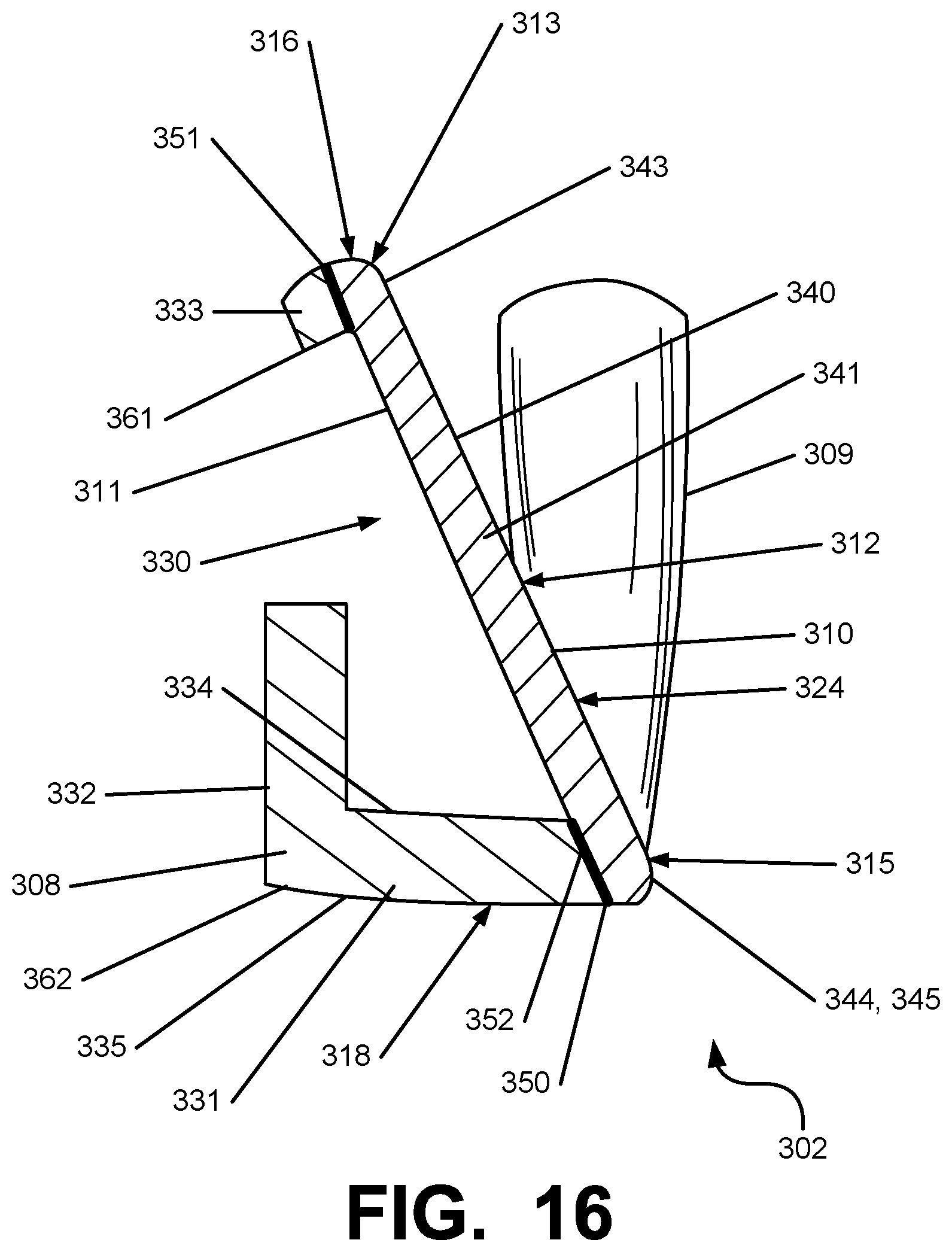 Patent US12097412 Figure 15 – Iron-type golf club head or other ball striking device