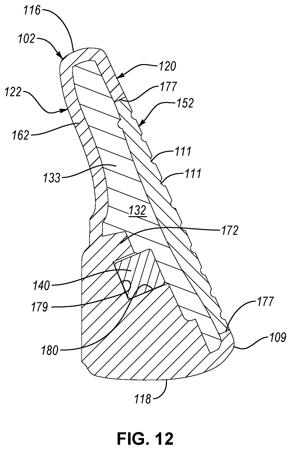 Patent US12097413 Figure 9 – Golf club head